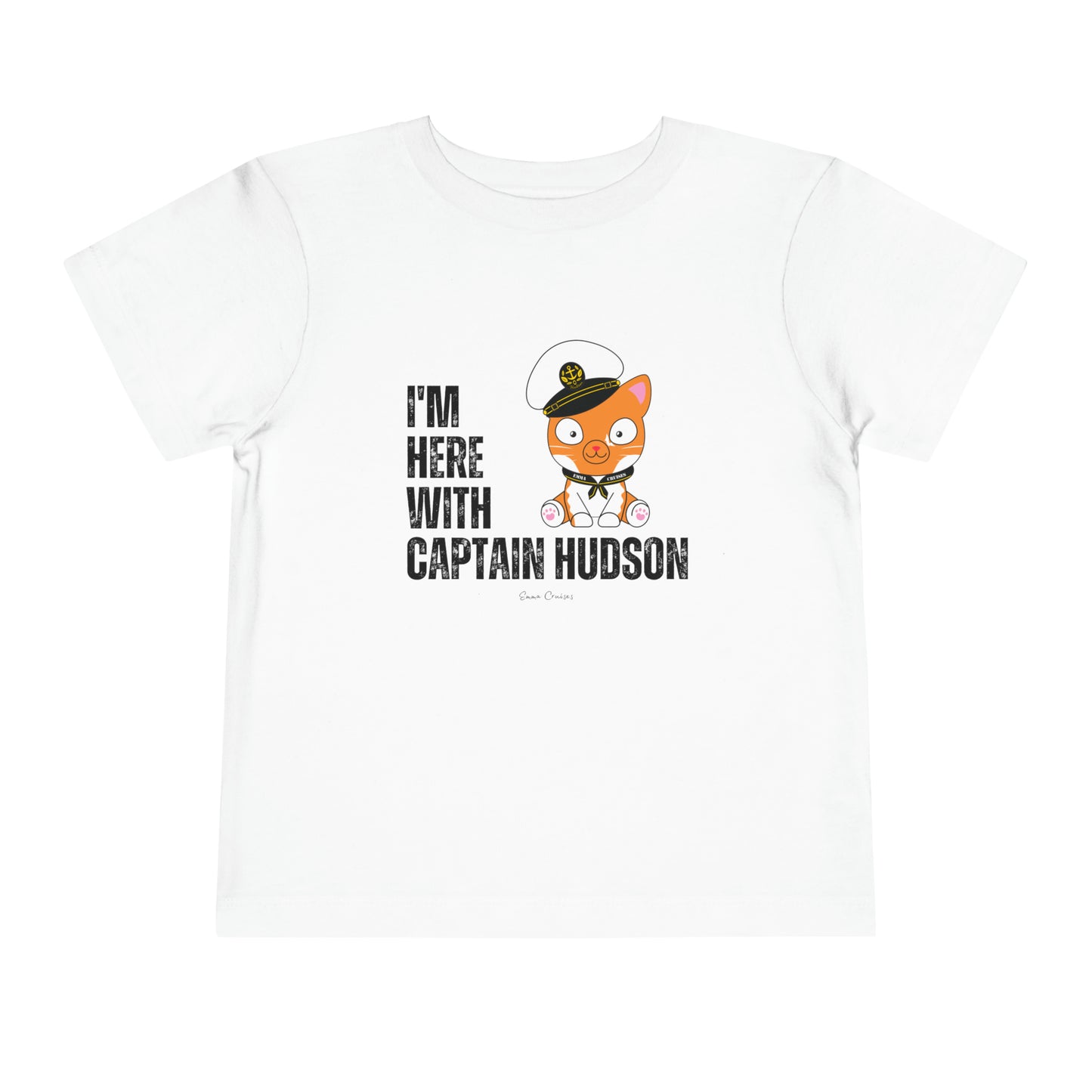 Ich bin mit Captain Hudson - Kleinkind-UNISEX-T-Shirt