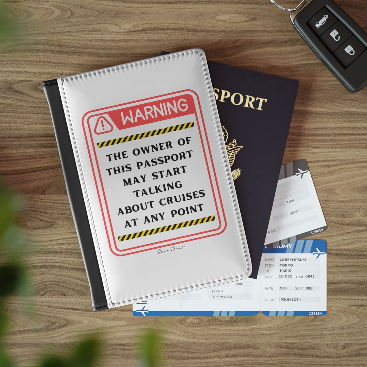 Puede empezar a hablar de cruceros - Portada del pasaporte