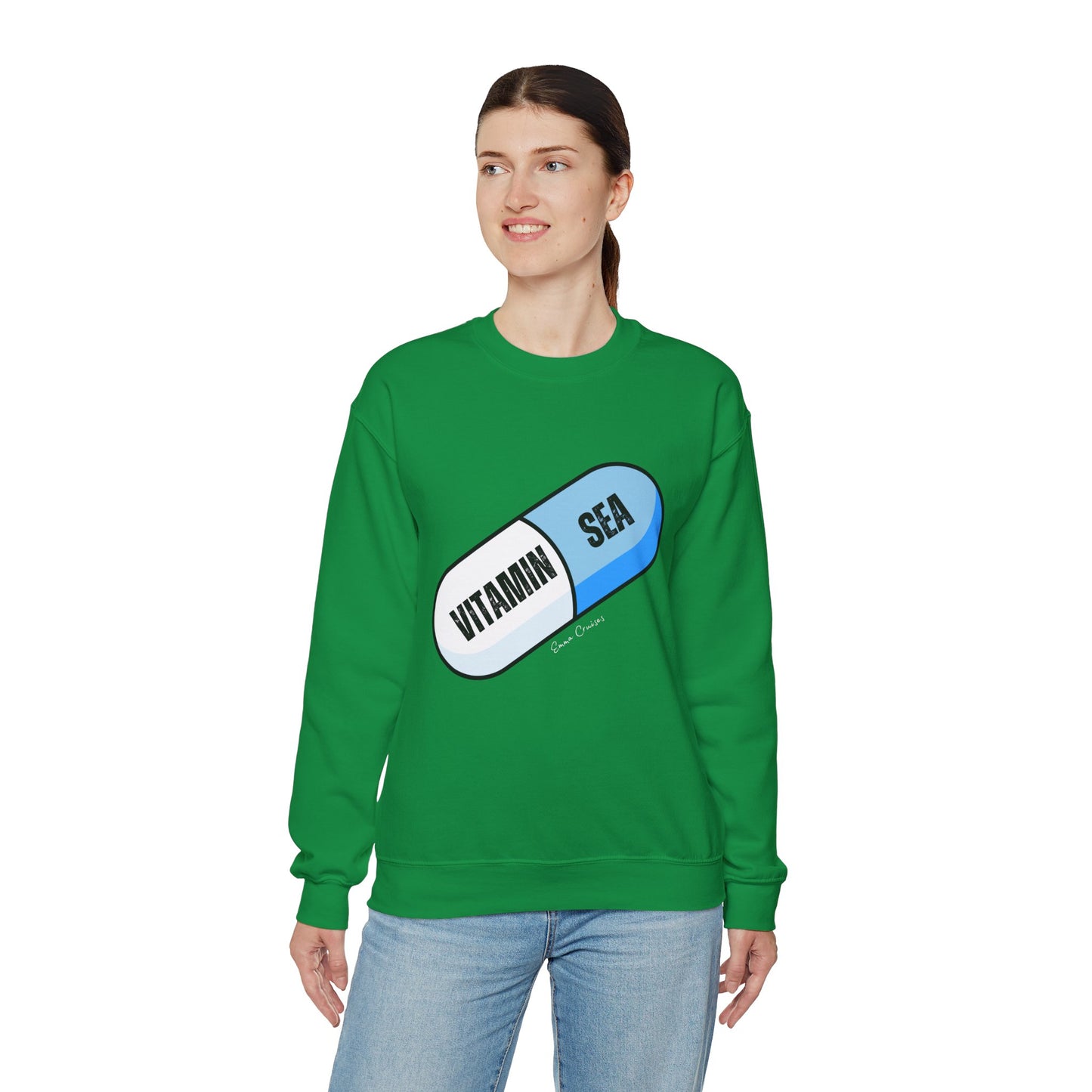 Vitamin Sea - UNISEX Crewneck Sweatshirt