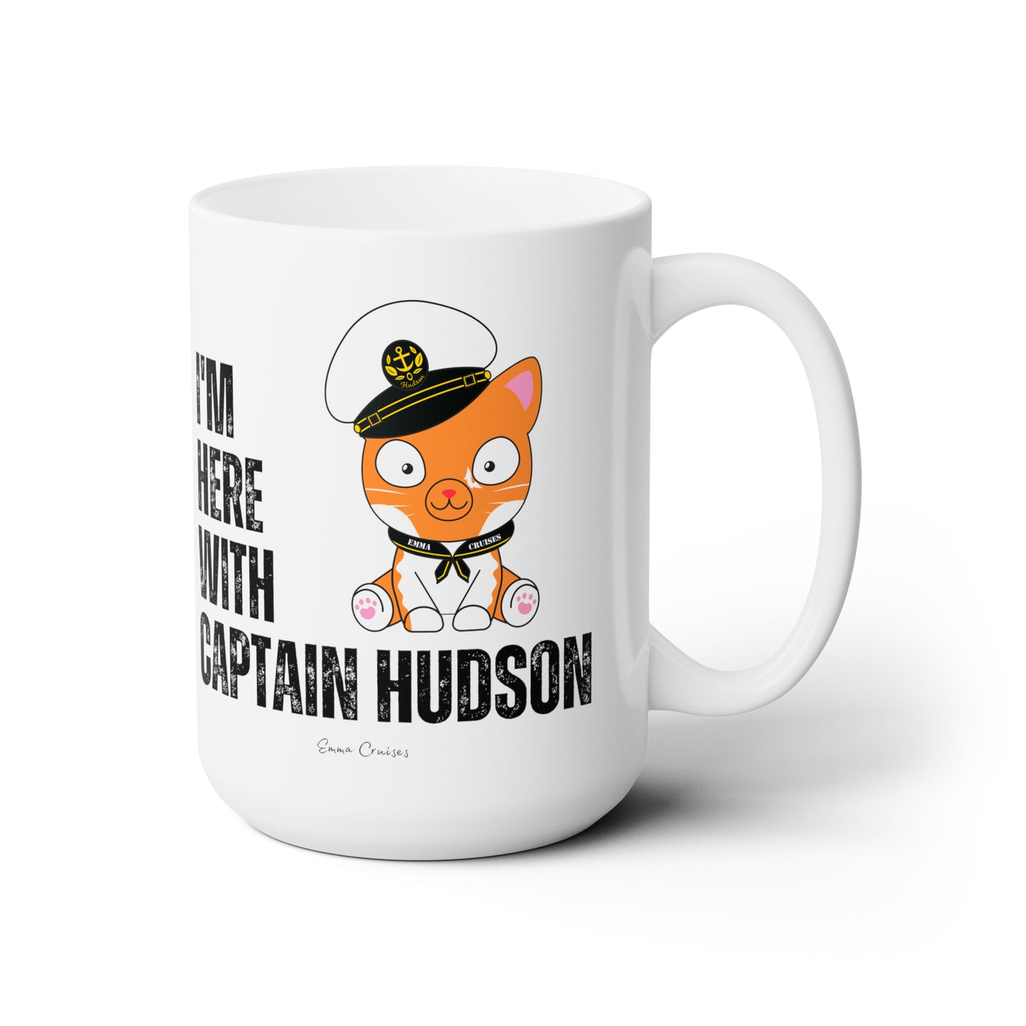 Estoy con el Capitán Hudson - Taza de cerámica