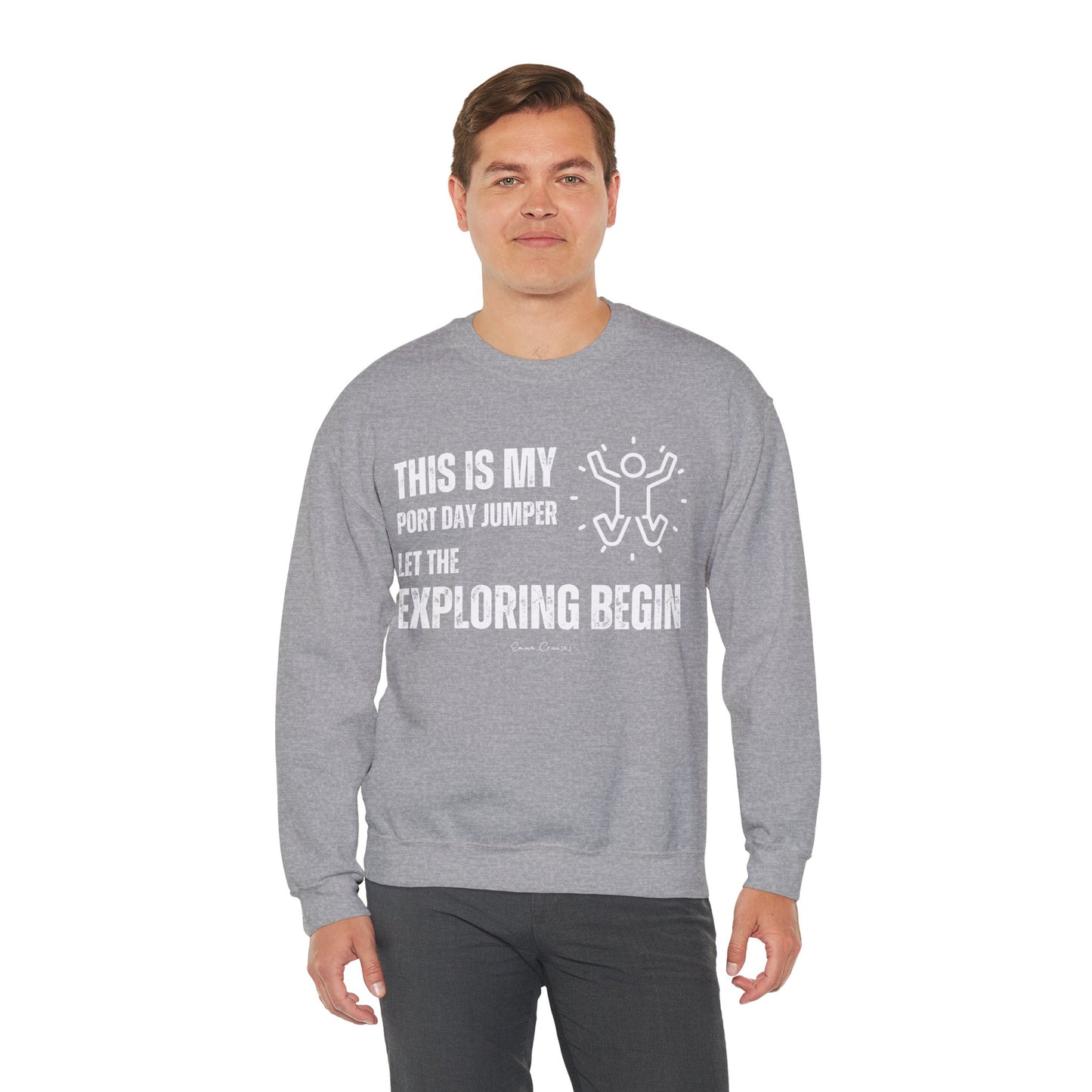 Dies ist mein Port Day Jumper – Unisex-Sweatshirt mit Rundhalsausschnitt