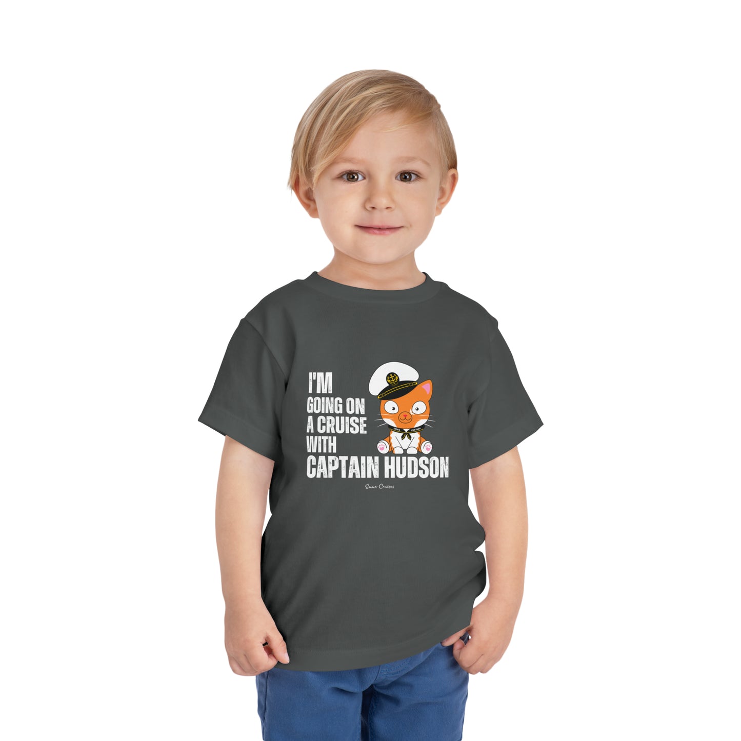 Ich gehe mit Captain Hudson auf eine Kreuzfahrt – Unisex-T-Shirt für Kleinkinder