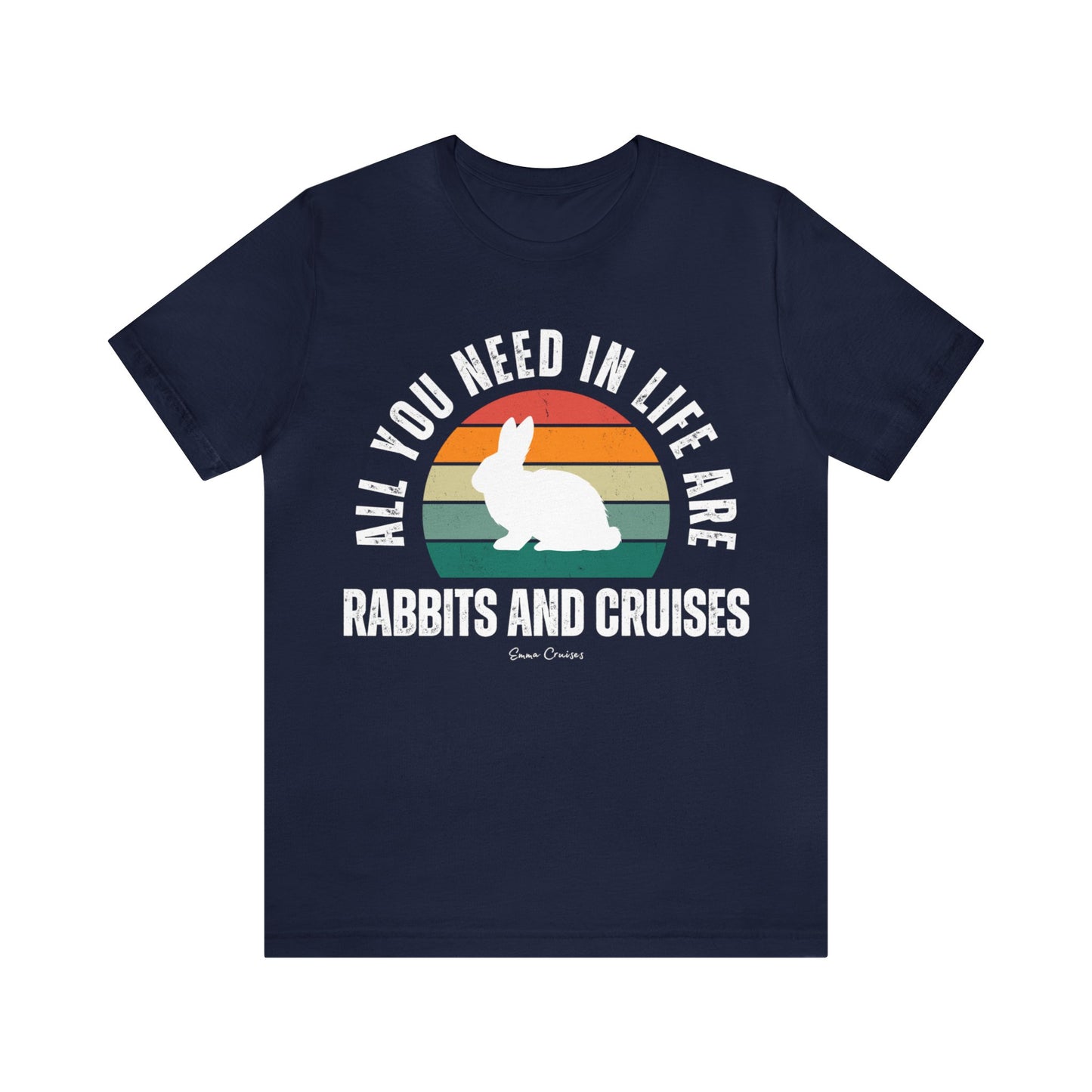 Rabbits and Cruises - UNISEX T-Shirt (UK)