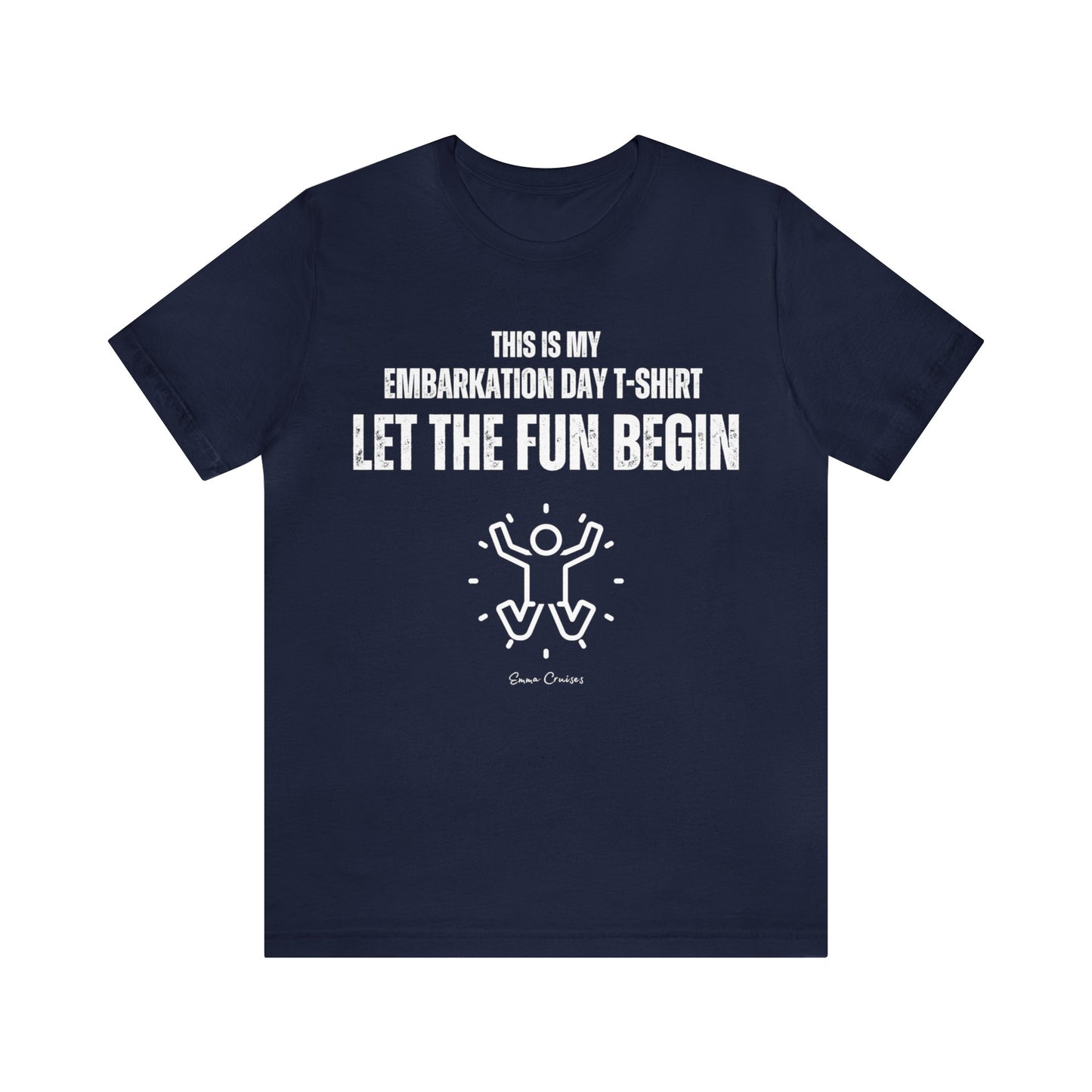 This is My Embarkation Day T-Shirt - UNISEX T-Shirt (UK)