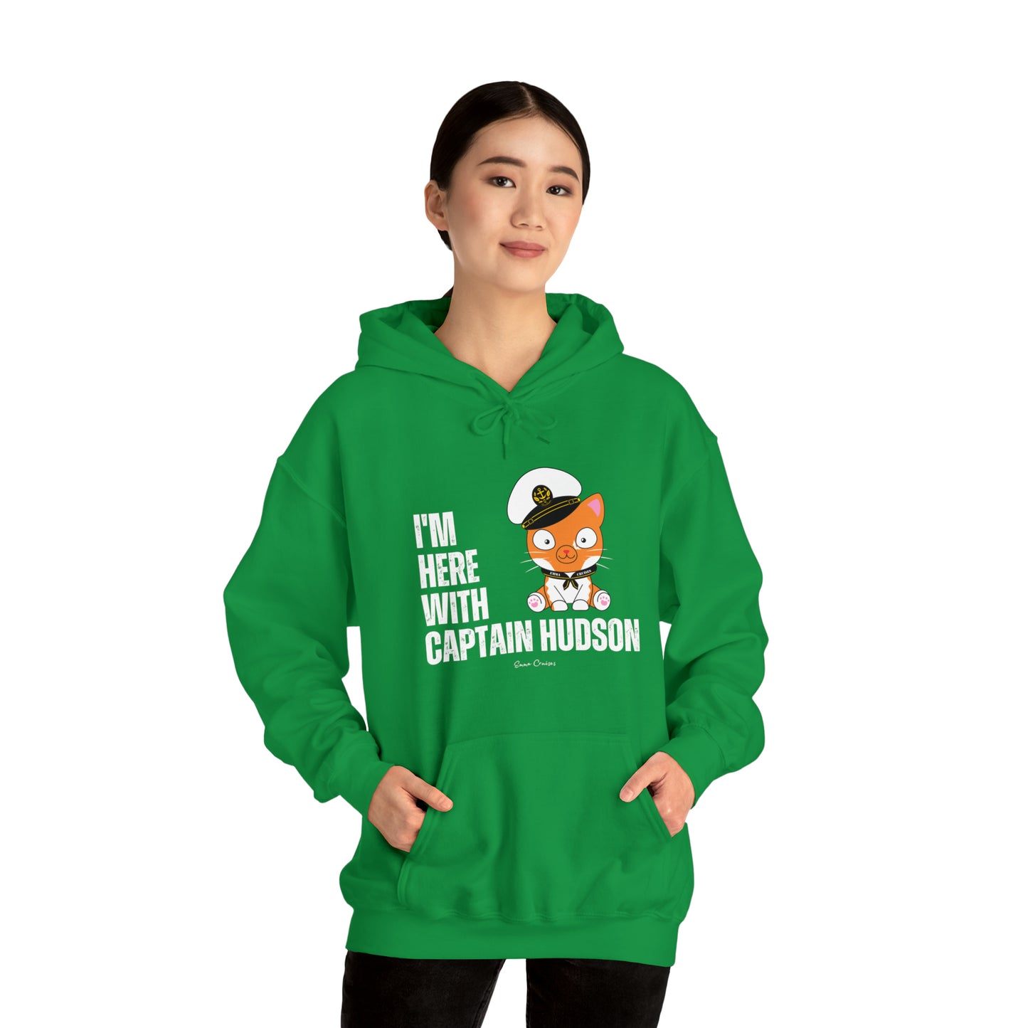 I'm With Captain Hudson - UNISEX Hoodie
