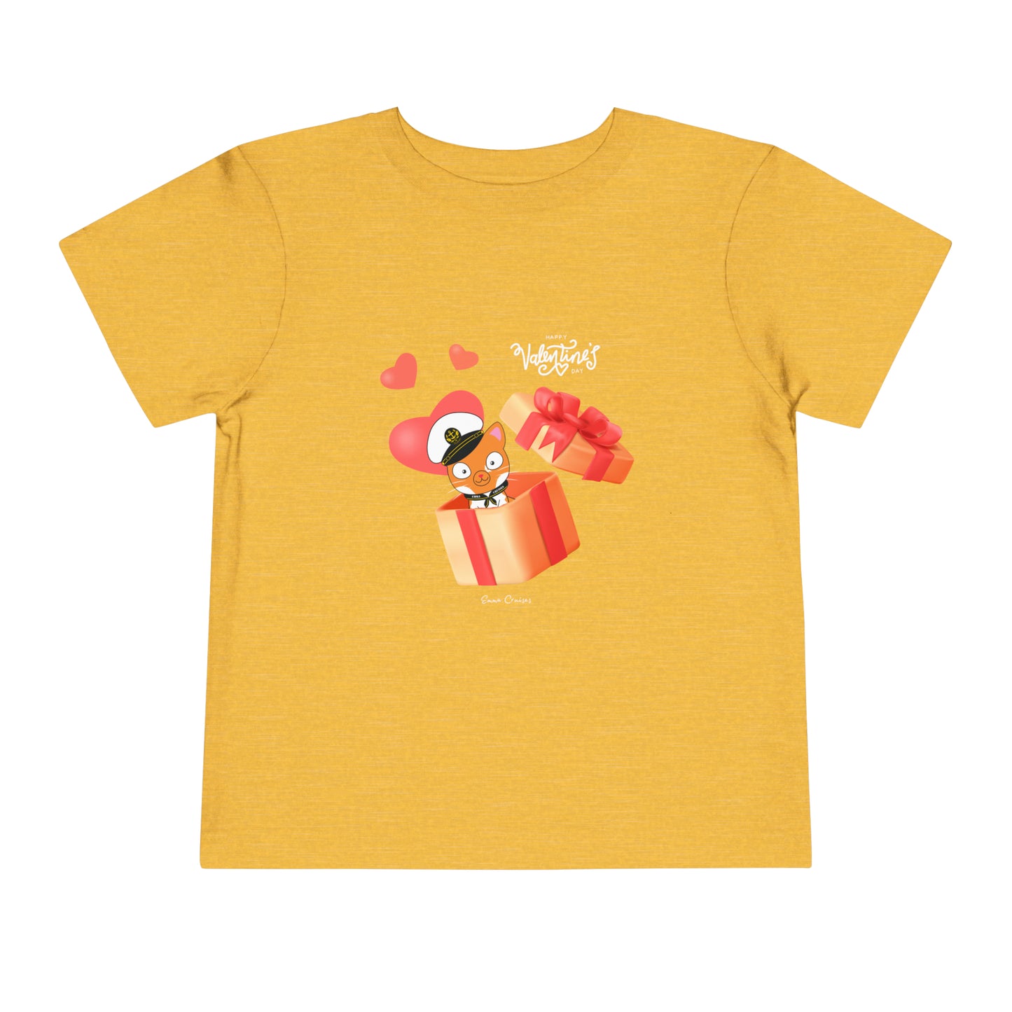 Valentine's Captain Hudson - Toddler UNISEX T-Shirt