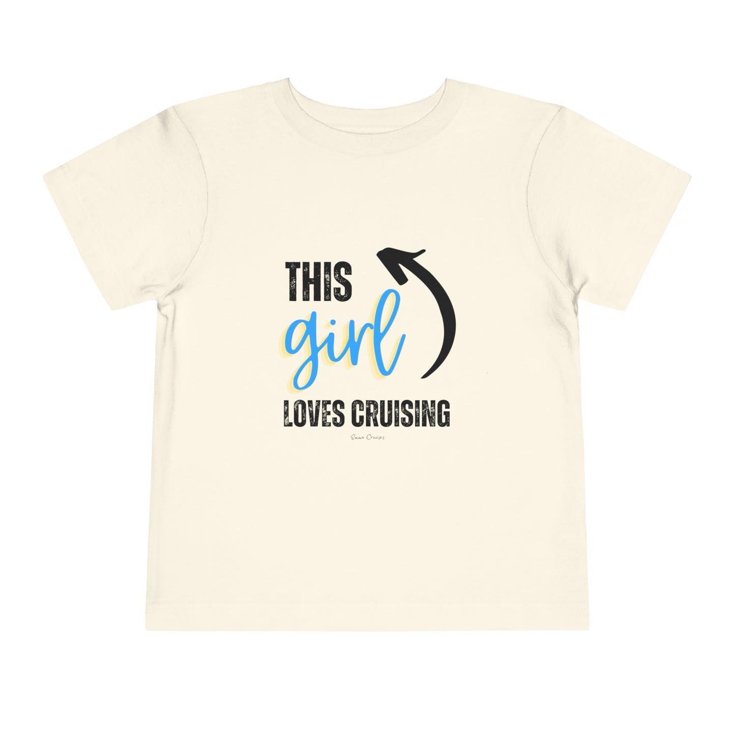 This Girl Loves Cruising - Toddler UNISEX T-Shirt