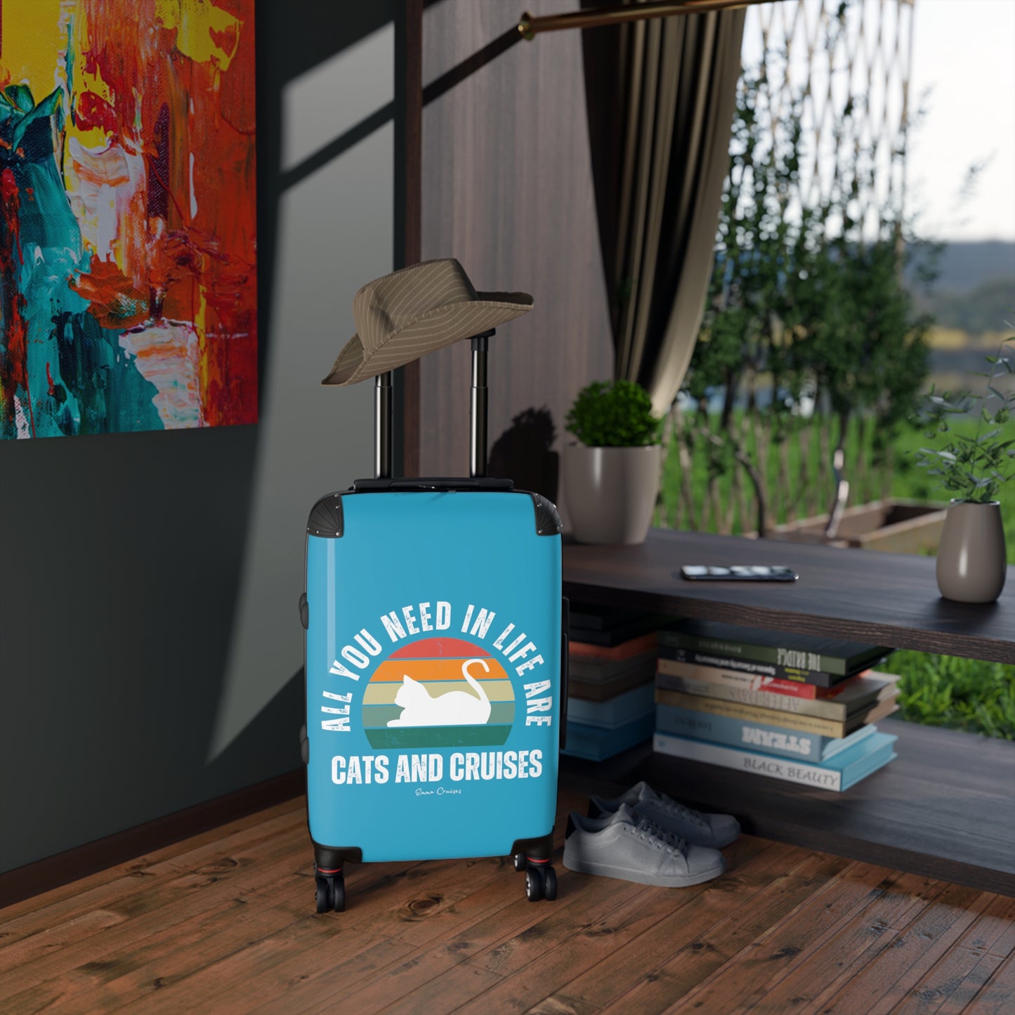 Cats and Cruises - Suitcase