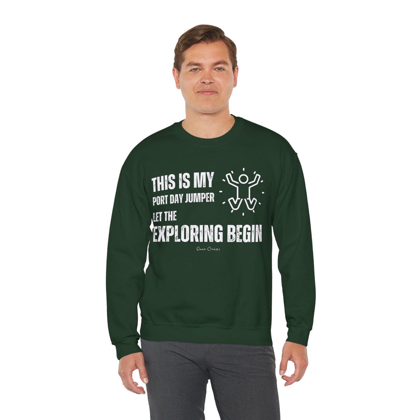 Dies ist mein Port Day Jumper – Unisex-Sweatshirt mit Rundhalsausschnitt