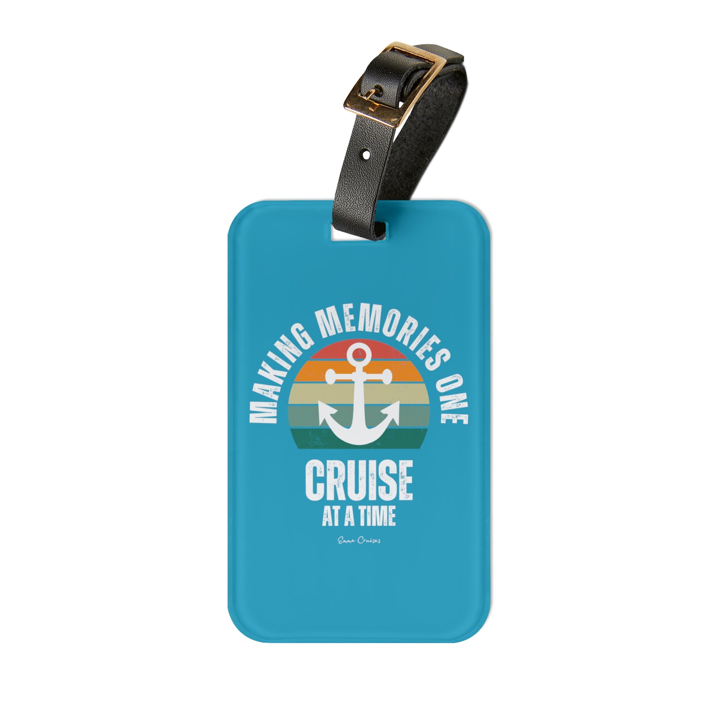 Creando recuerdos un crucero a la vez - Etiqueta de equipaje