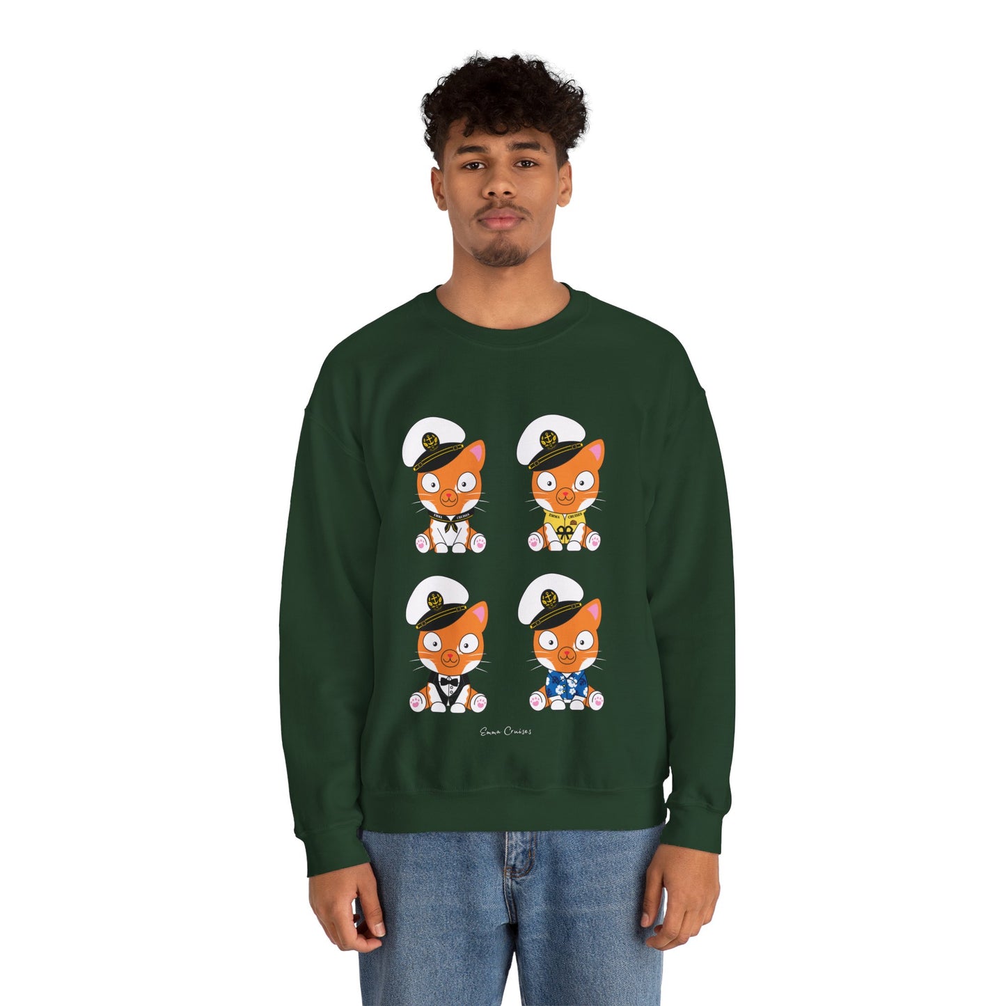 Captain Hudson v1-4 - UNISEX Crewneck Sweatshirt