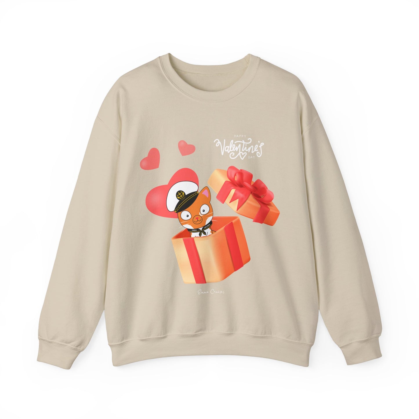 Valentine's Captain Hudson - UNISEX Crewneck Sweatshirt