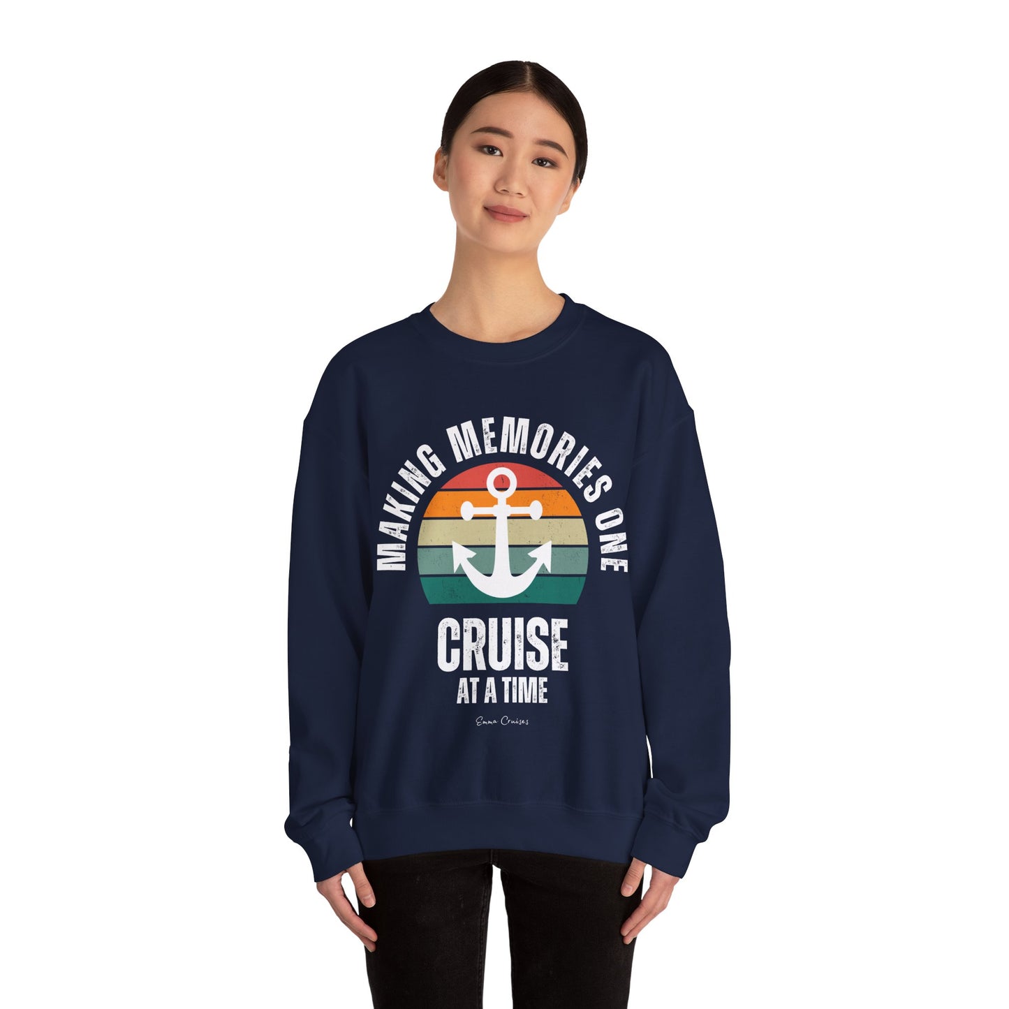 Making Memories One Cruise at a Time - UNISEX Crewneck Sweatshirt