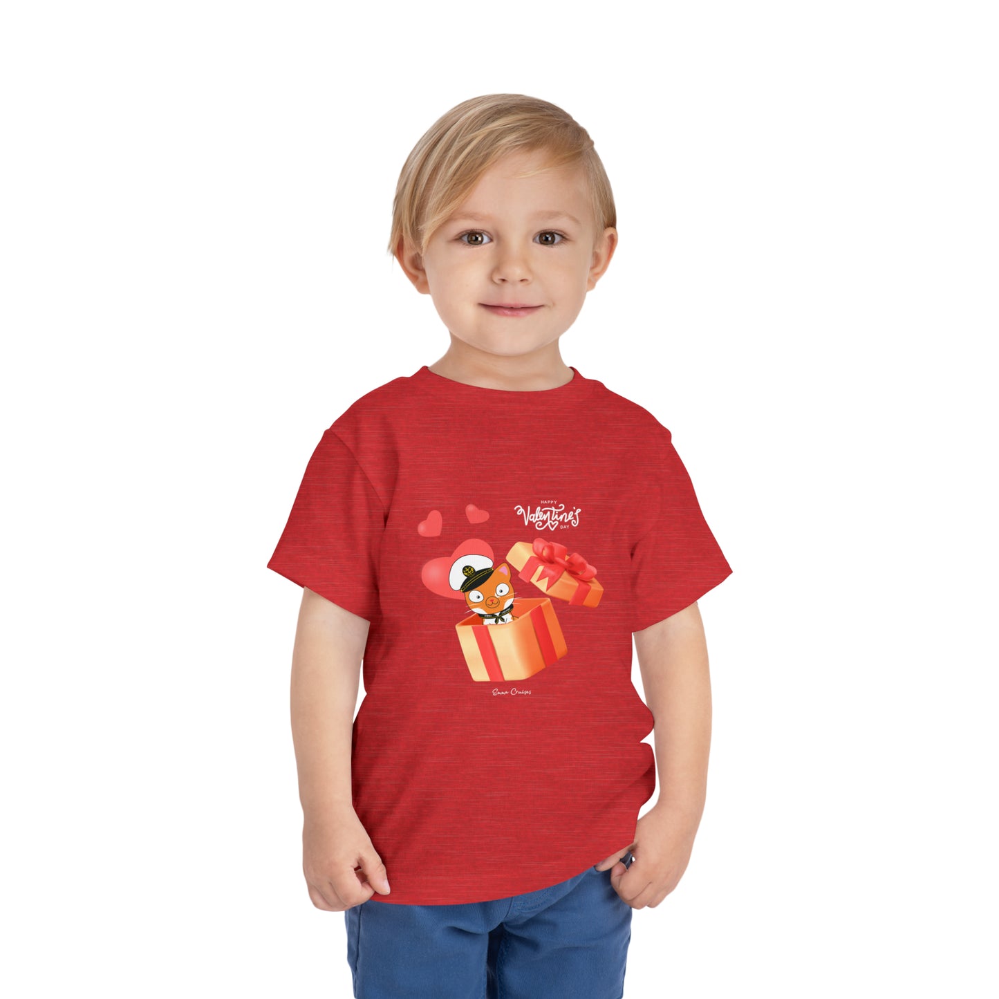 Valentine's Captain Hudson - Toddler UNISEX T-Shirt