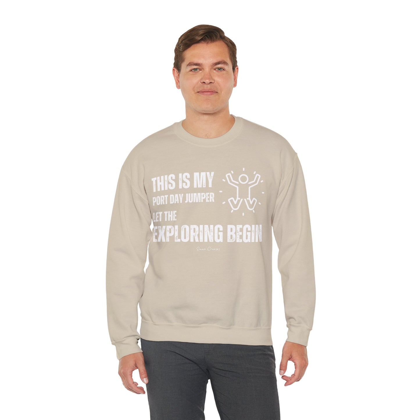Dies ist mein Port Day Jumper – Unisex-Sweatshirt mit Rundhalsausschnitt