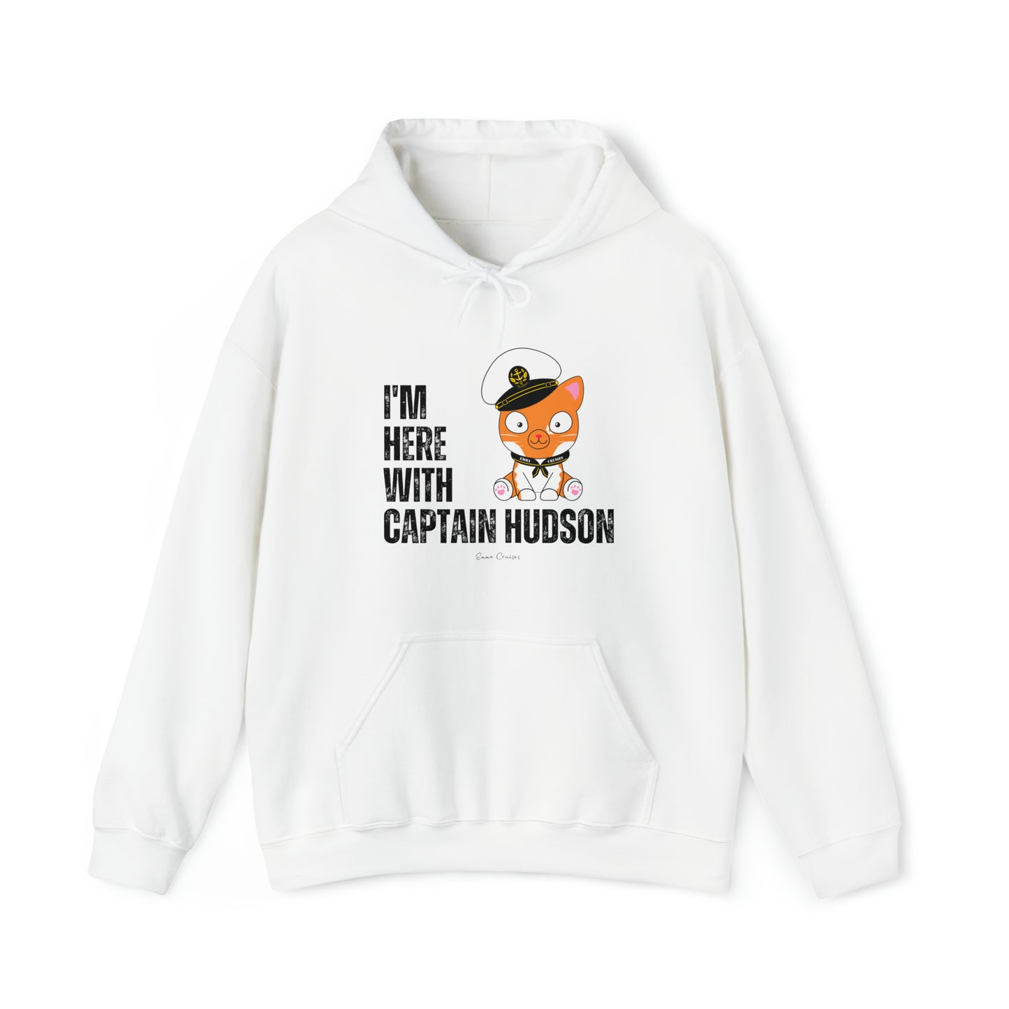 I'm With Captain Hudson - UNISEX Hoodie