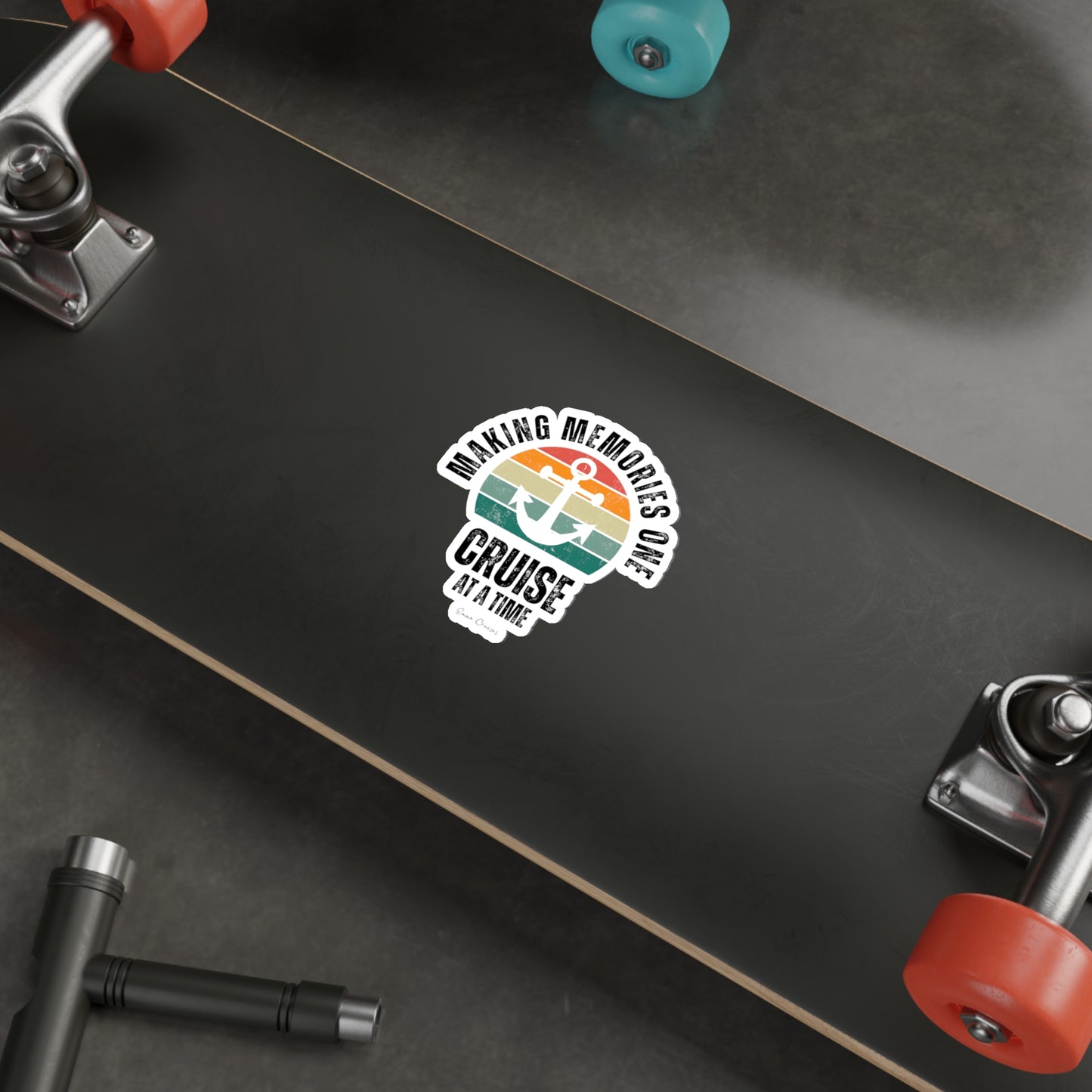 Making Memories One Cruise at a Time - Die-Cut Sticker