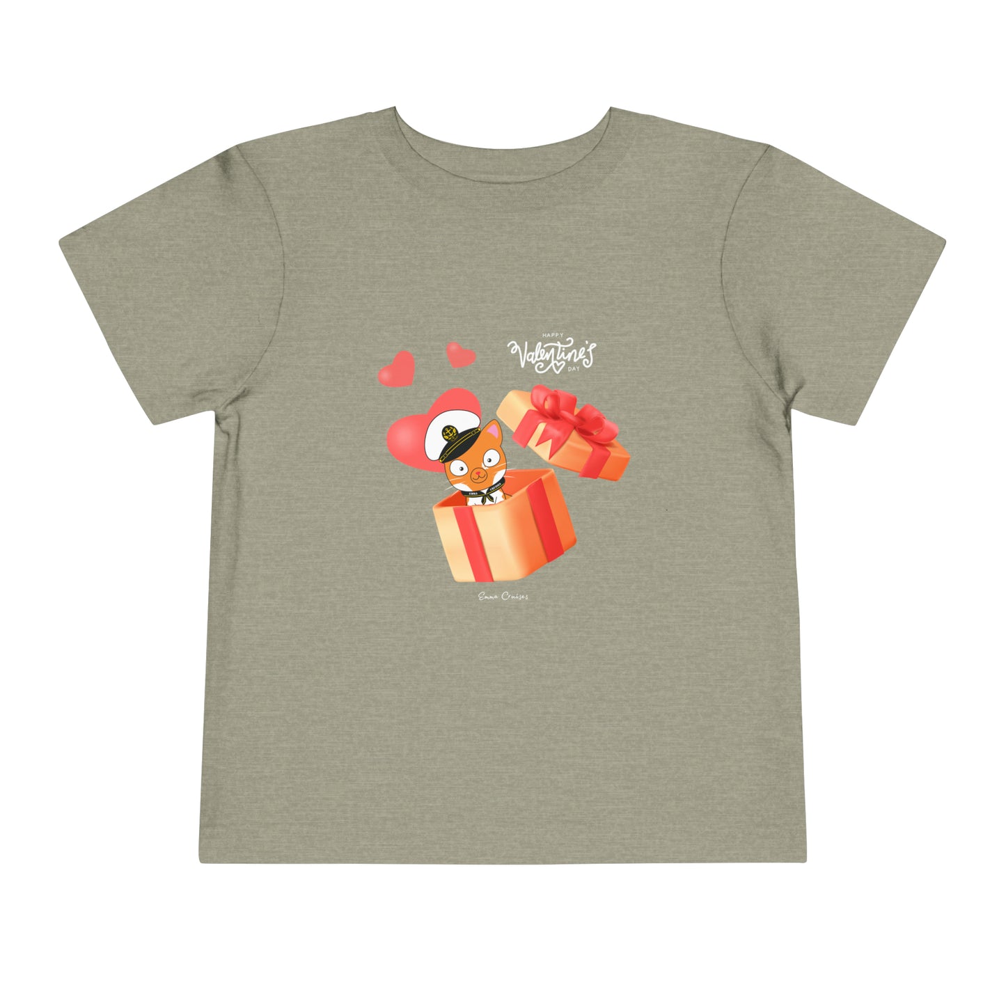 Valentine's Captain Hudson - Toddler UNISEX T-Shirt