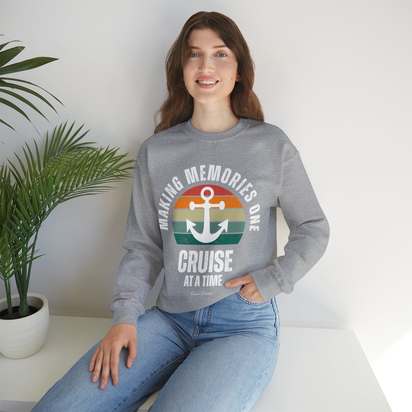 Making Memories One Cruise at a Time - UNISEX Crewneck Sweatshirt (UK)