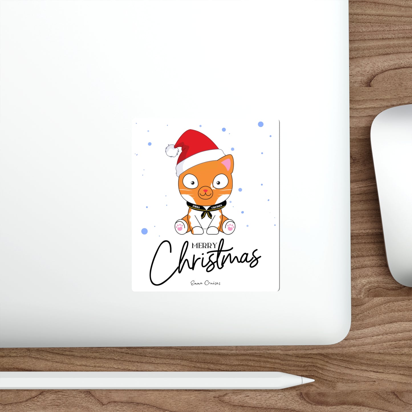 Merry Christmas - Die-Cut Sticker