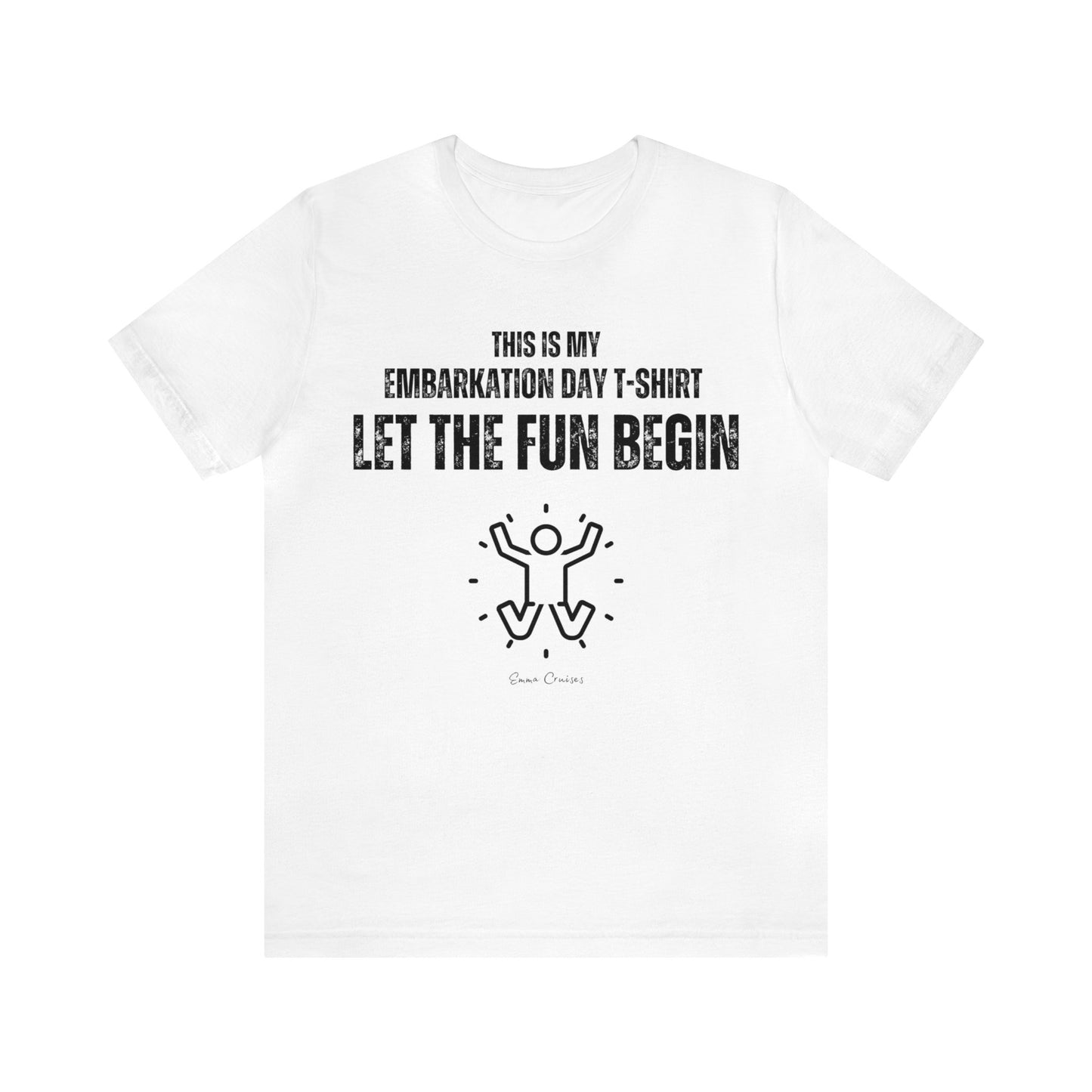 This is My Embarkation Day T-Shirt - UNISEX T-Shirt (UK)