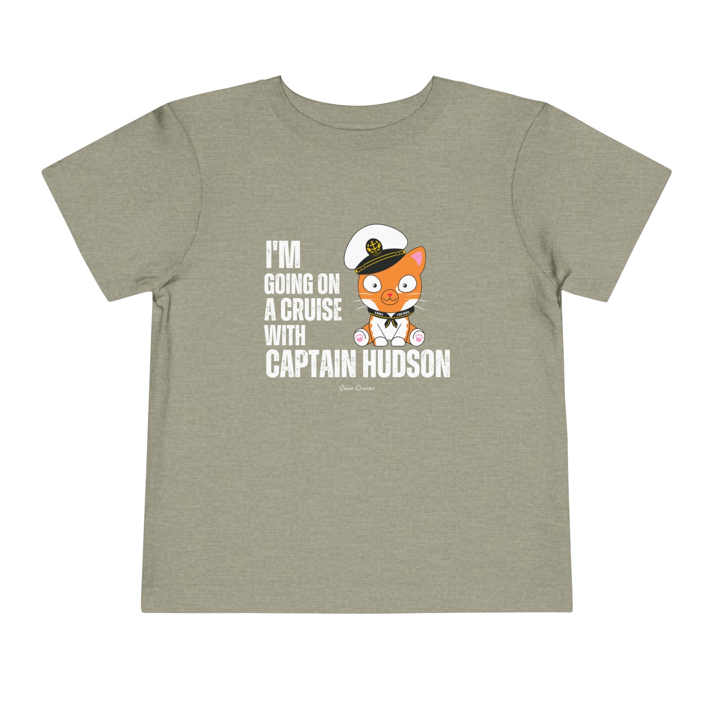 Ich gehe mit Captain Hudson auf eine Kreuzfahrt – Unisex-T-Shirt für Kleinkinder