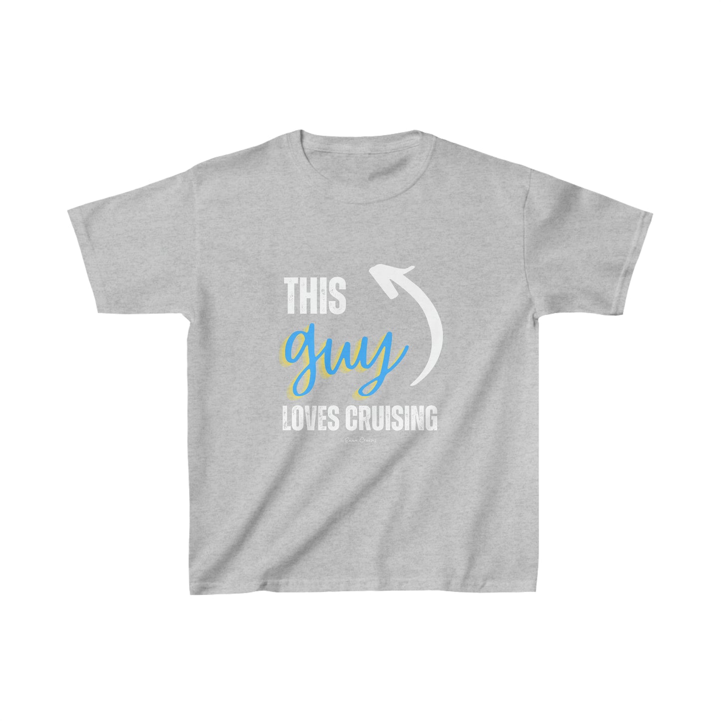 This Guy Loves Cruising - Kids UNISEX T-Shirt