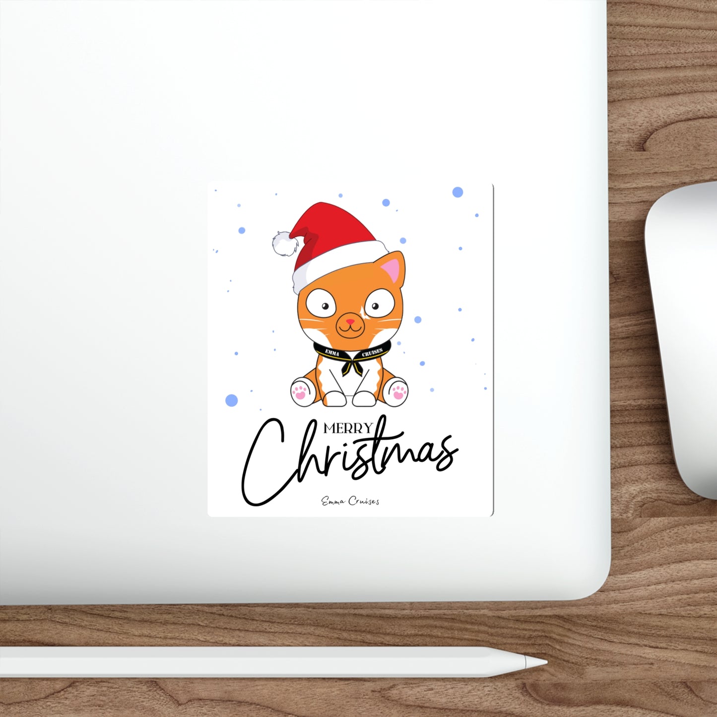Merry Christmas - Die-Cut Sticker