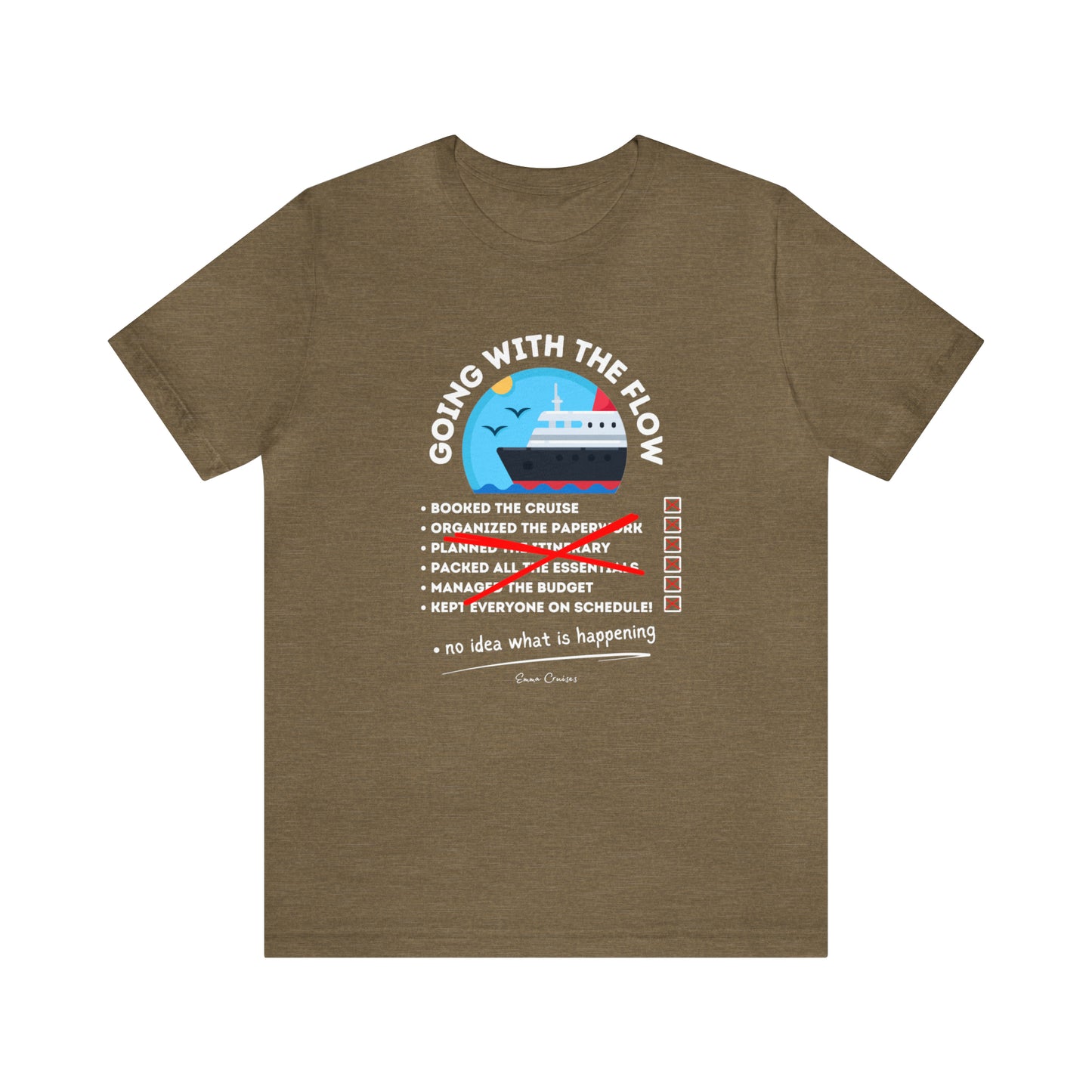 Voy con la corriente - Camiseta UNISEX