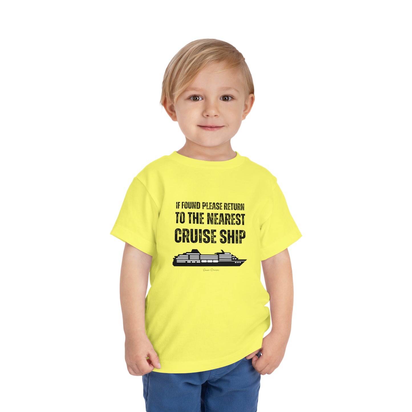 Return to Cruise Ship - Toddler UNISEX T-Shirt