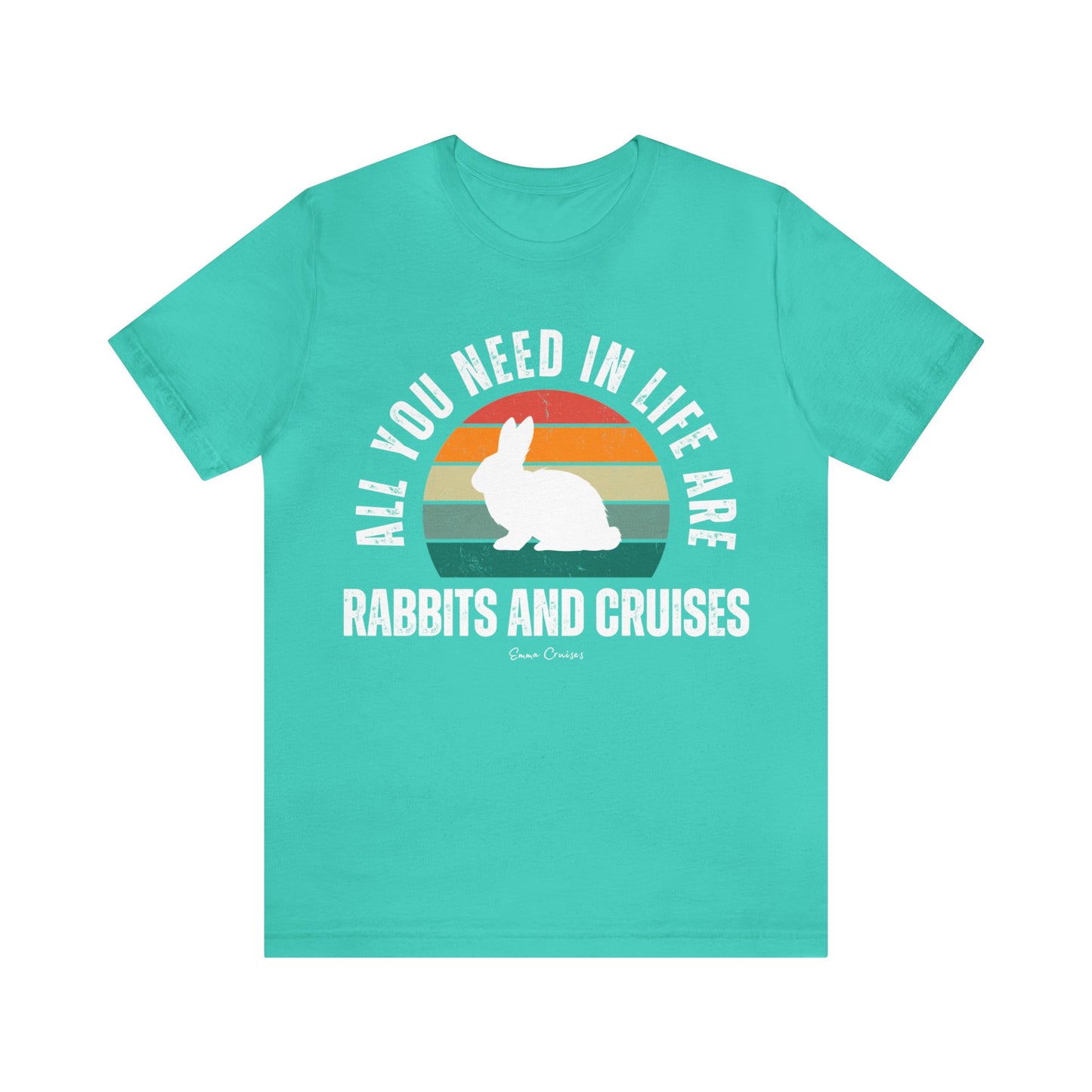 Rabbits and Cruises - UNISEX T-Shirt (UK)