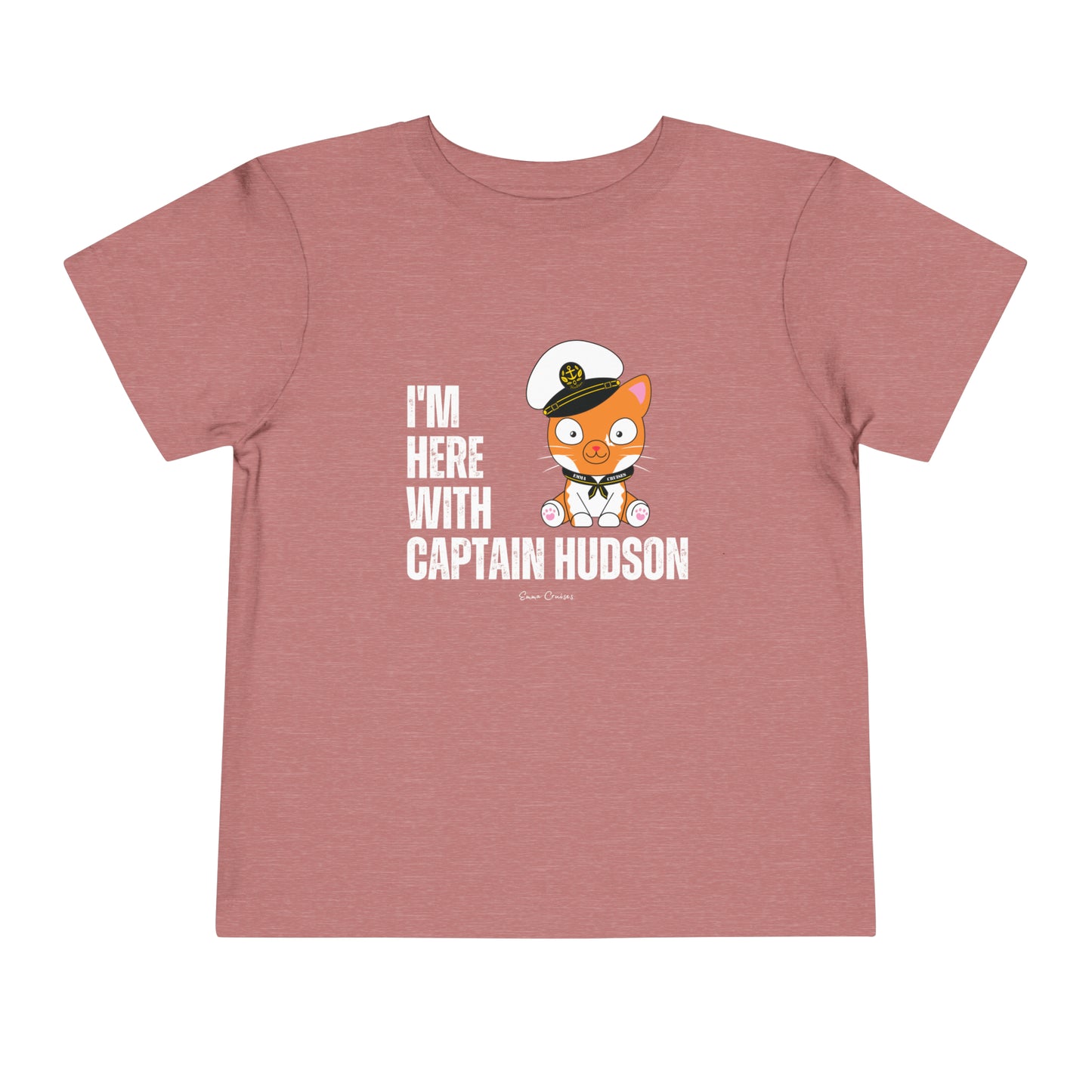Ich bin mit Captain Hudson - Kleinkind-UNISEX-T-Shirt
