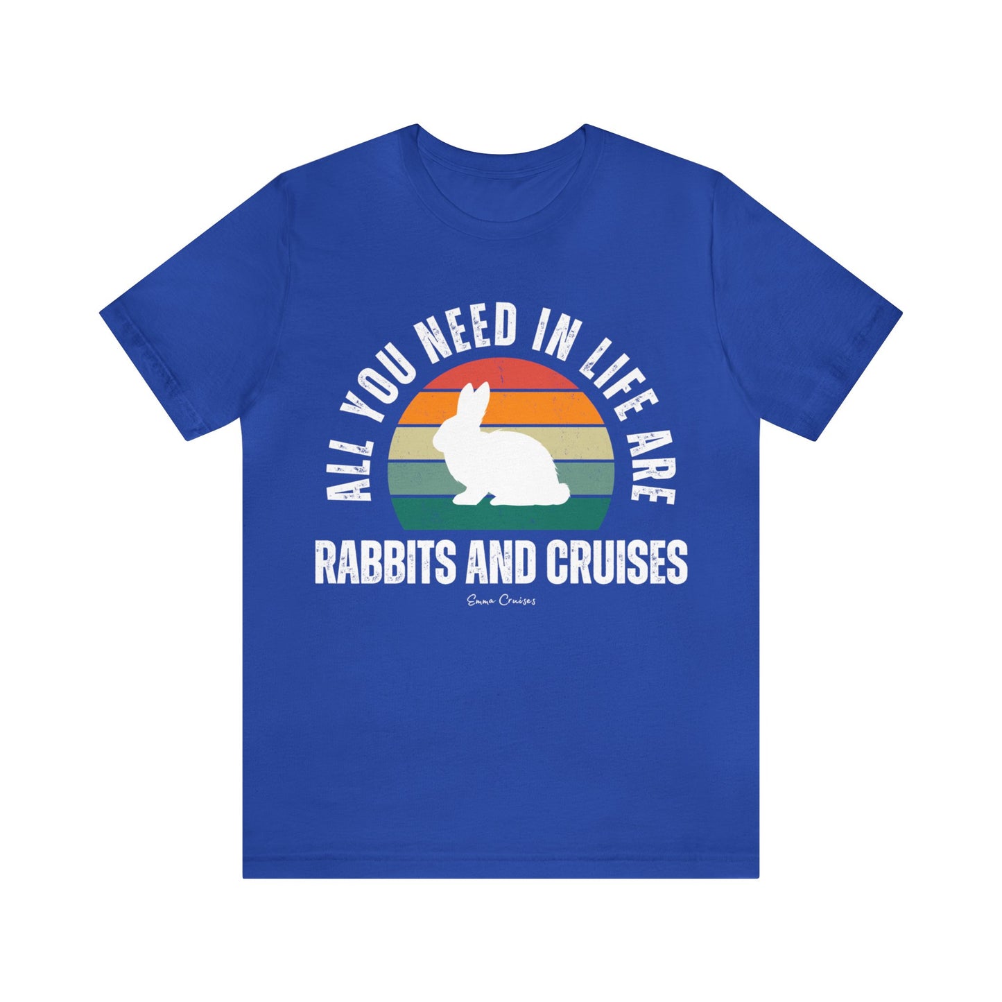 Rabbits and Cruises - UNISEX T-Shirt (UK)
