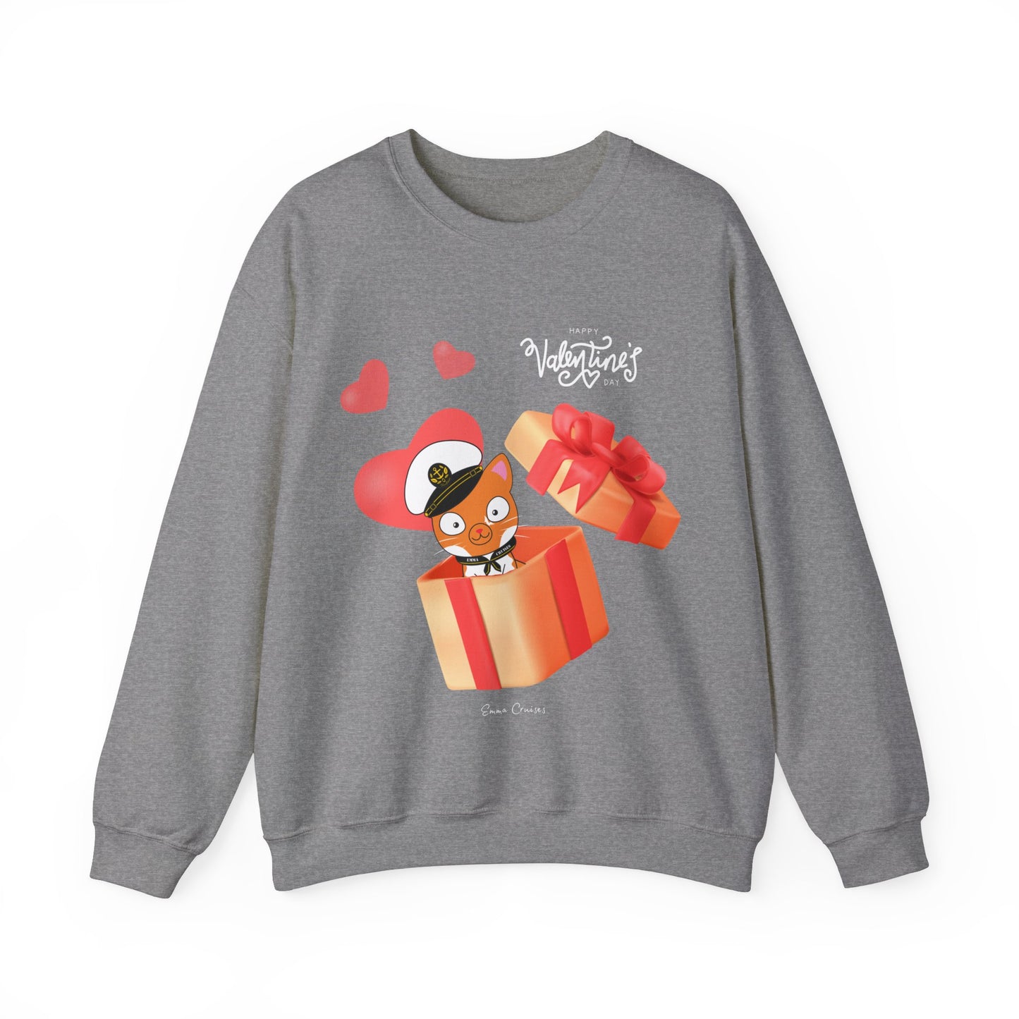 Valentine's Captain Hudson - UNISEX Crewneck Sweatshirt