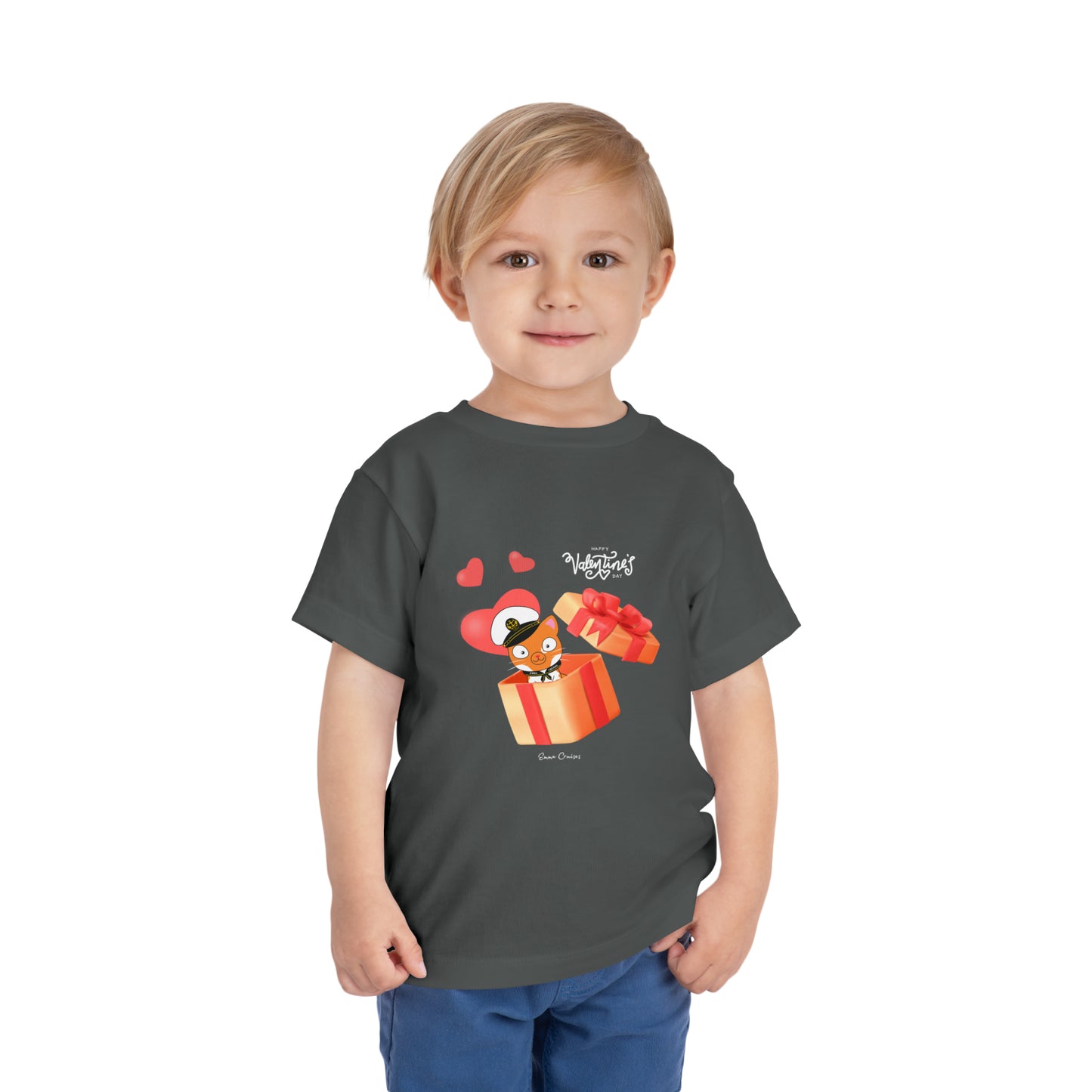 Valentine's Captain Hudson - Toddler UNISEX T-Shirt