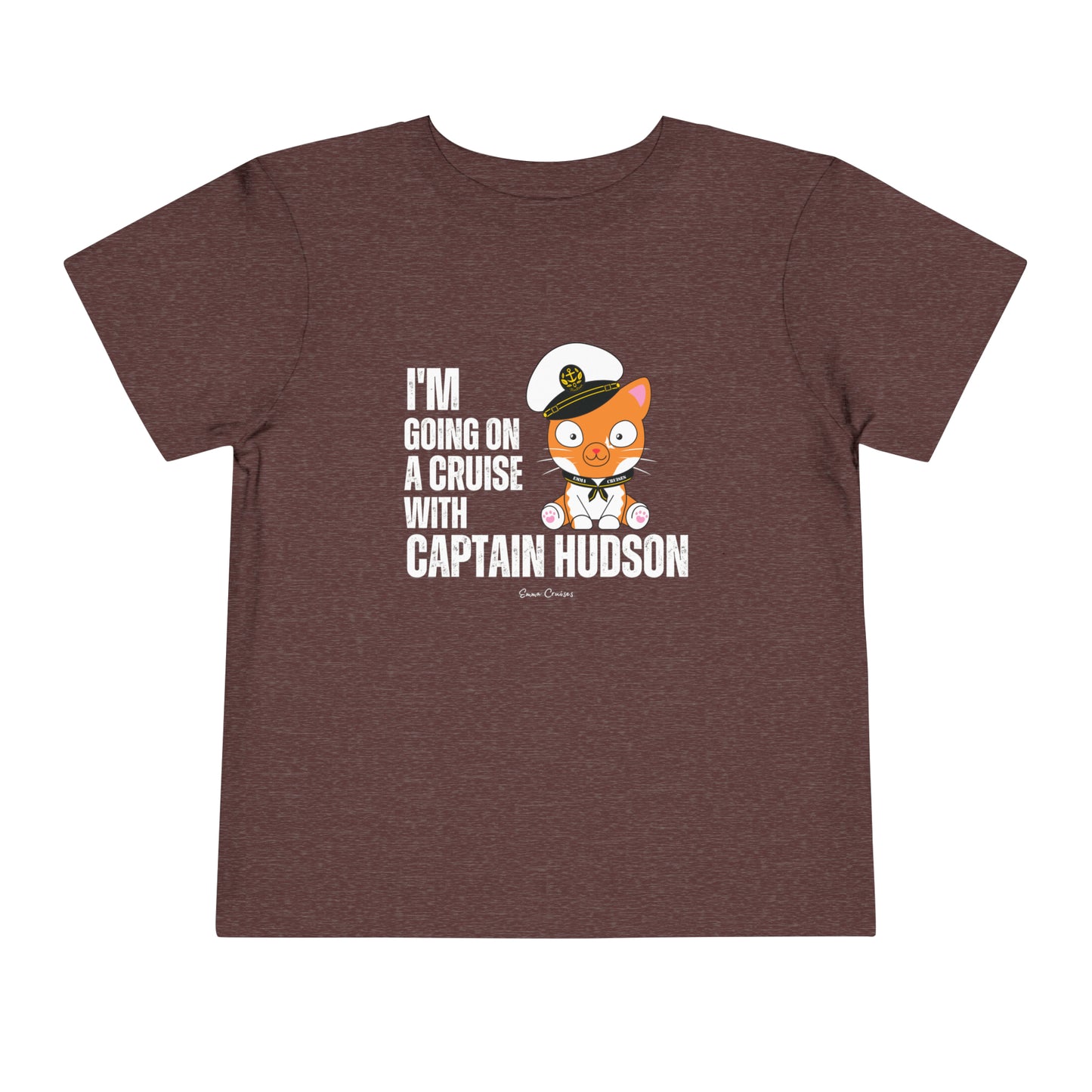 Ich gehe mit Captain Hudson auf eine Kreuzfahrt – Unisex-T-Shirt für Kleinkinder