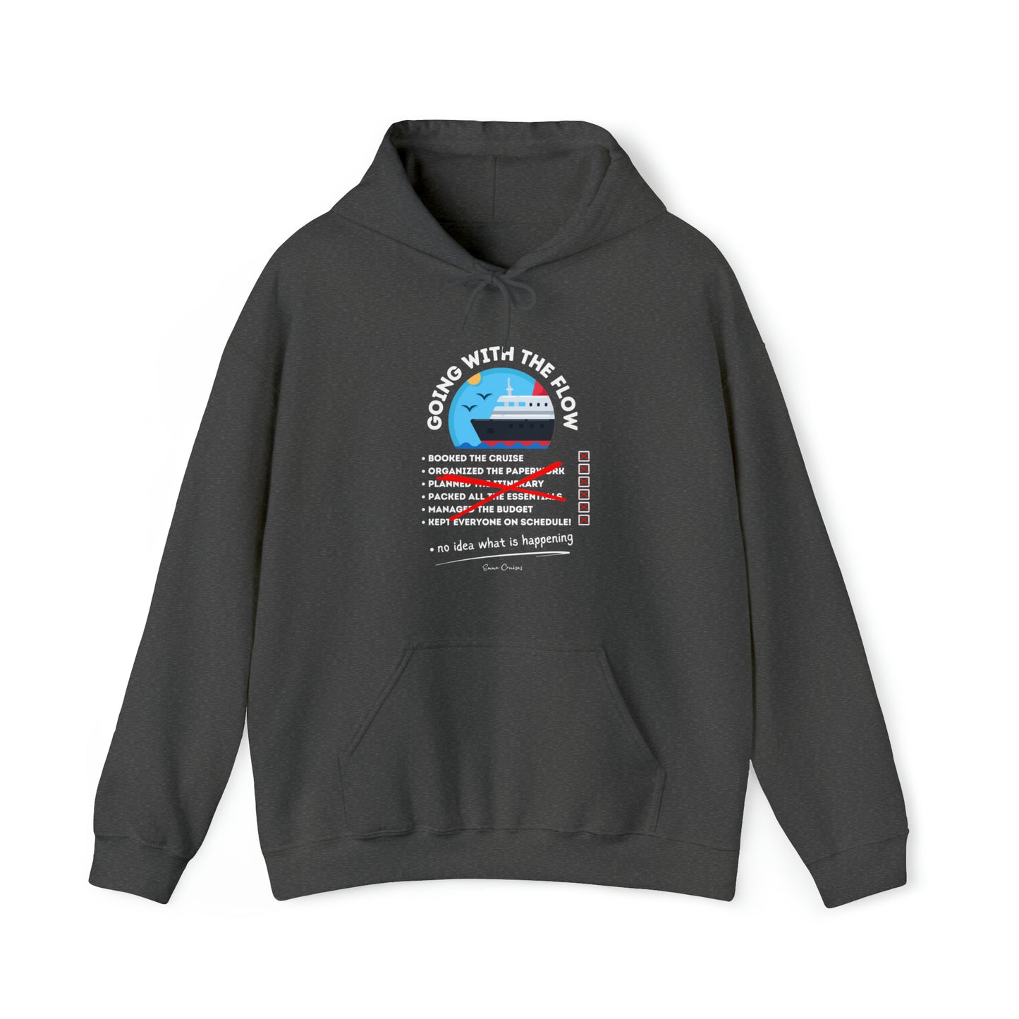 Voy con la corriente - Sudadera con capucha UNISEX