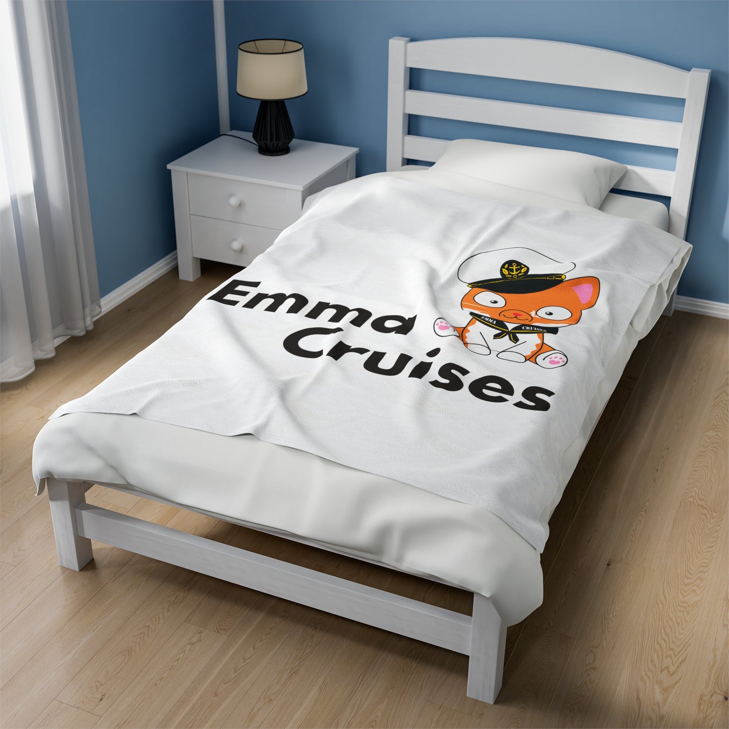 Emma Cruises - Velveteen Plush Blanket