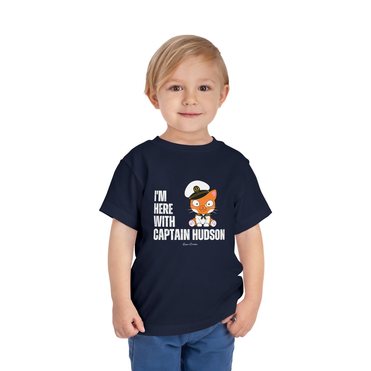 Ich bin mit Captain Hudson - Kleinkind-UNISEX-T-Shirt