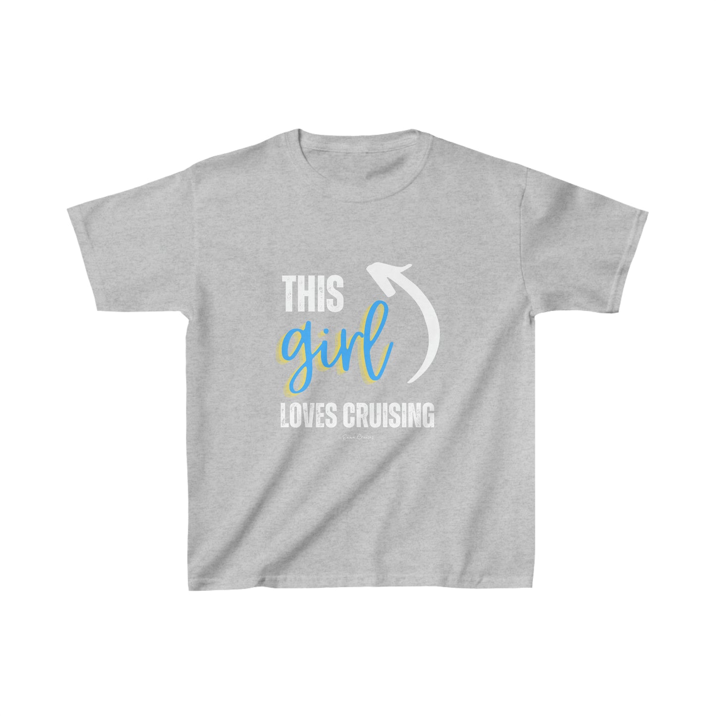 This Girl Loves Cruising - Kids UNISEX T-Shirt