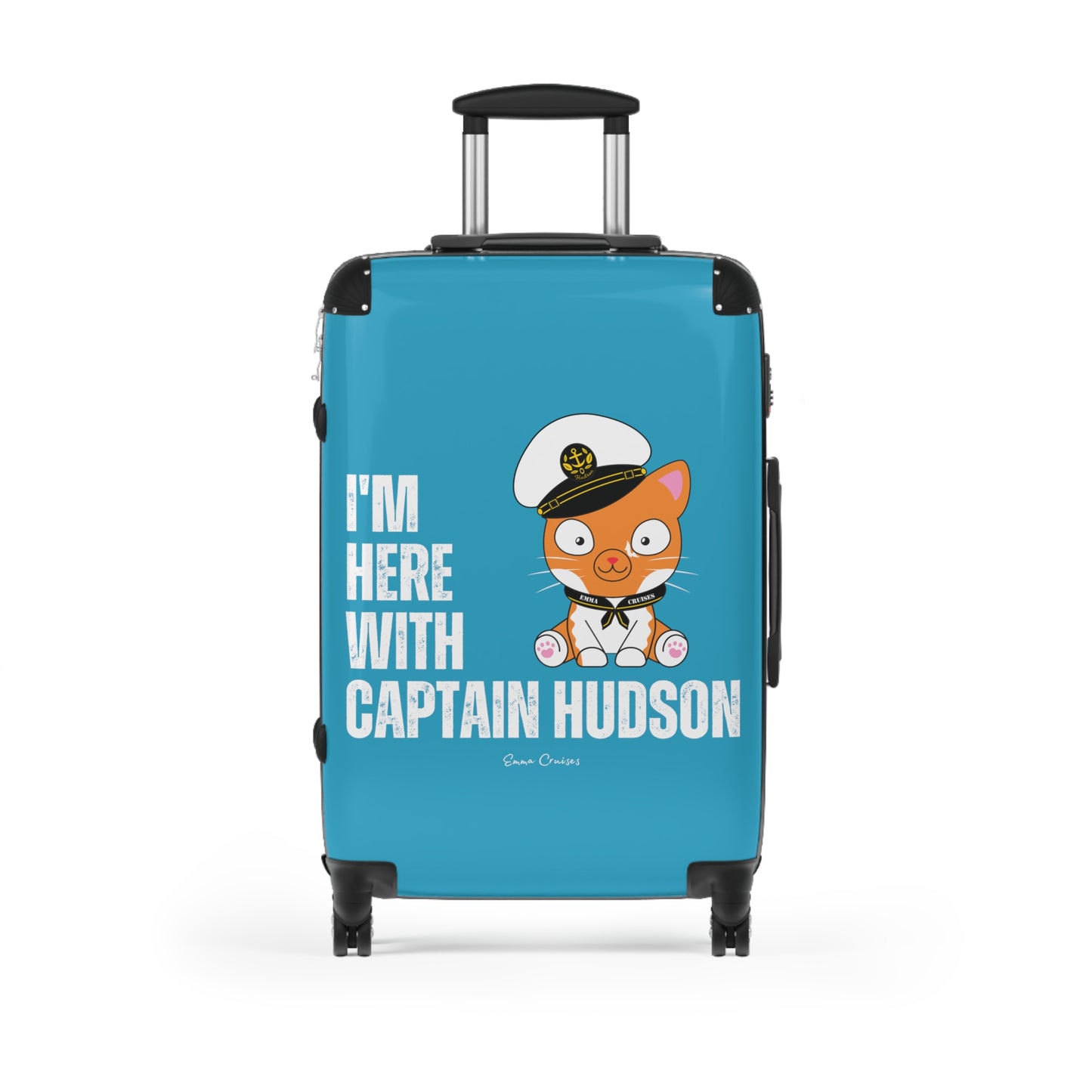 I'm With Captain Hudson - Suitcase