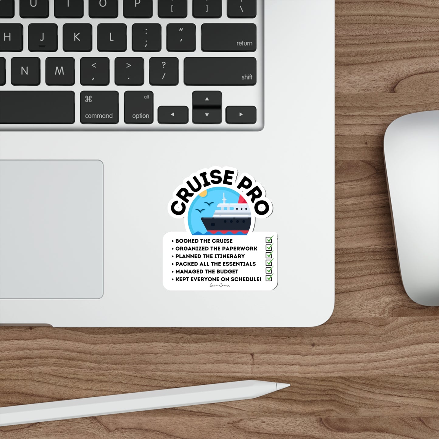I'm a Cruise Pro - Die-Cut Sticker