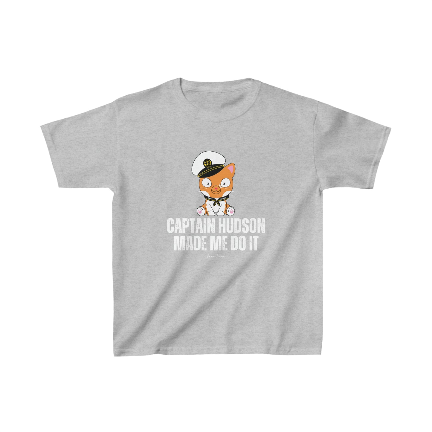 Captain Hudson hat mich dazu gebracht – Unisex-T-Shirt für Kinder