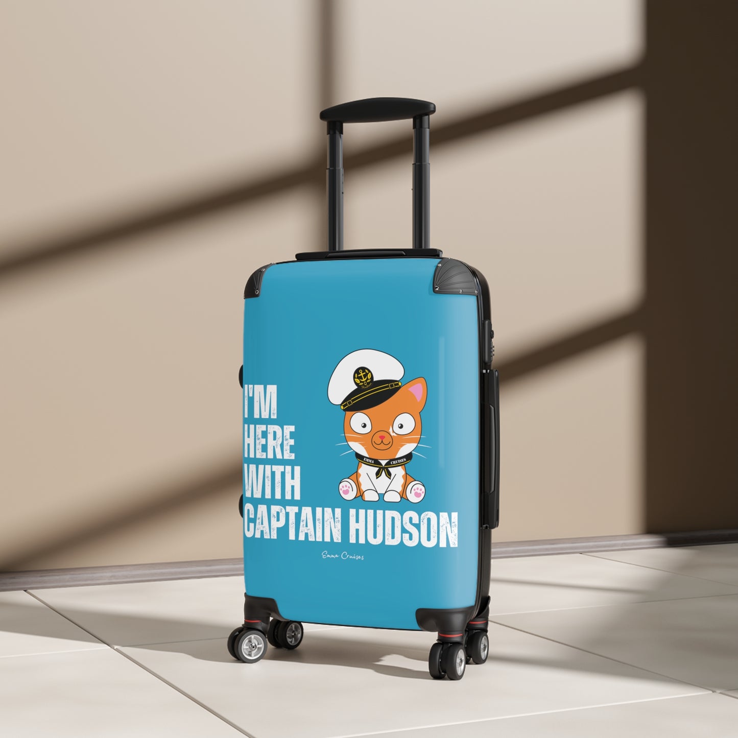 I'm With Captain Hudson - Suitcase