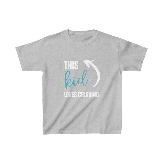 This Kid Loves Cruising - Kids UNISEX T-Shirt