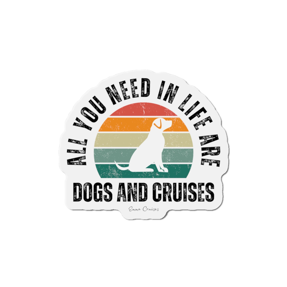 Perros y Cruceros - Imán