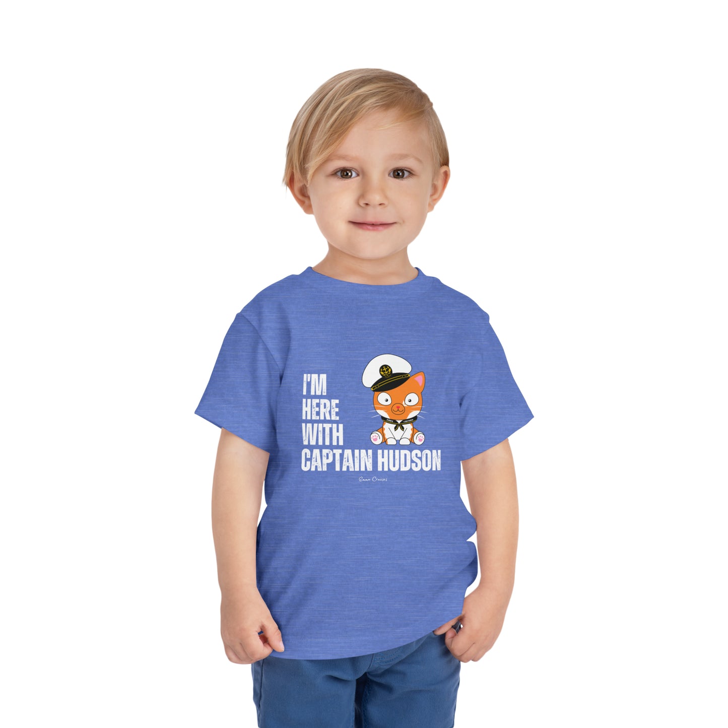 Ich bin mit Captain Hudson - Kleinkind-UNISEX-T-Shirt