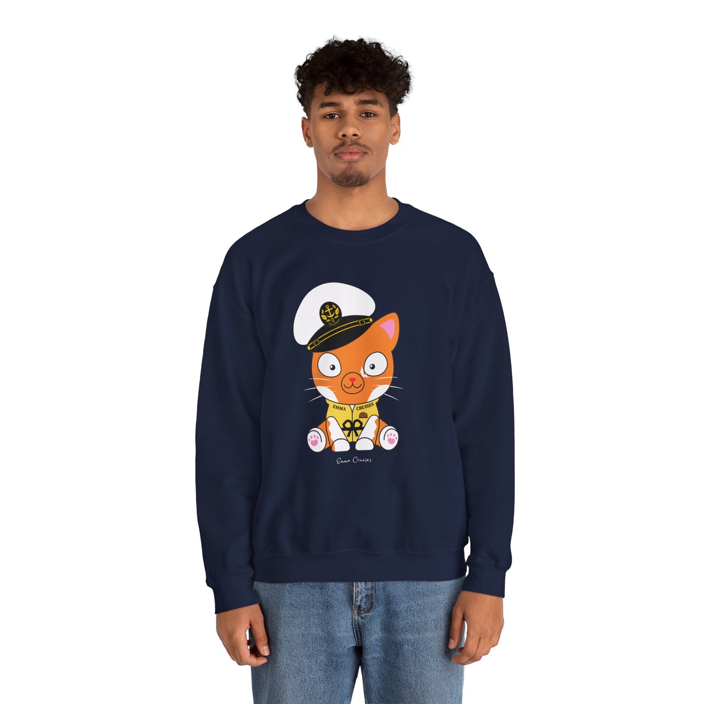 Captain Hudson v2 - UNISEX Crewneck Sweatshirt