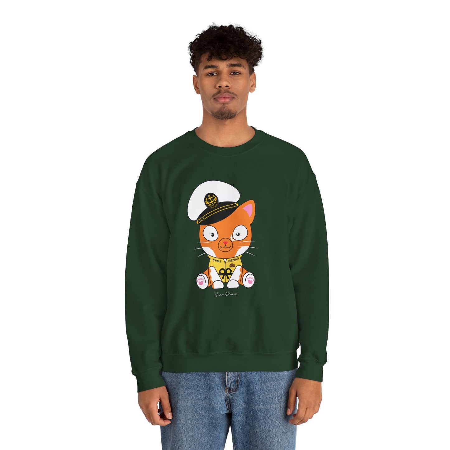 Captain Hudson v2 - UNISEX Crewneck Sweatshirt