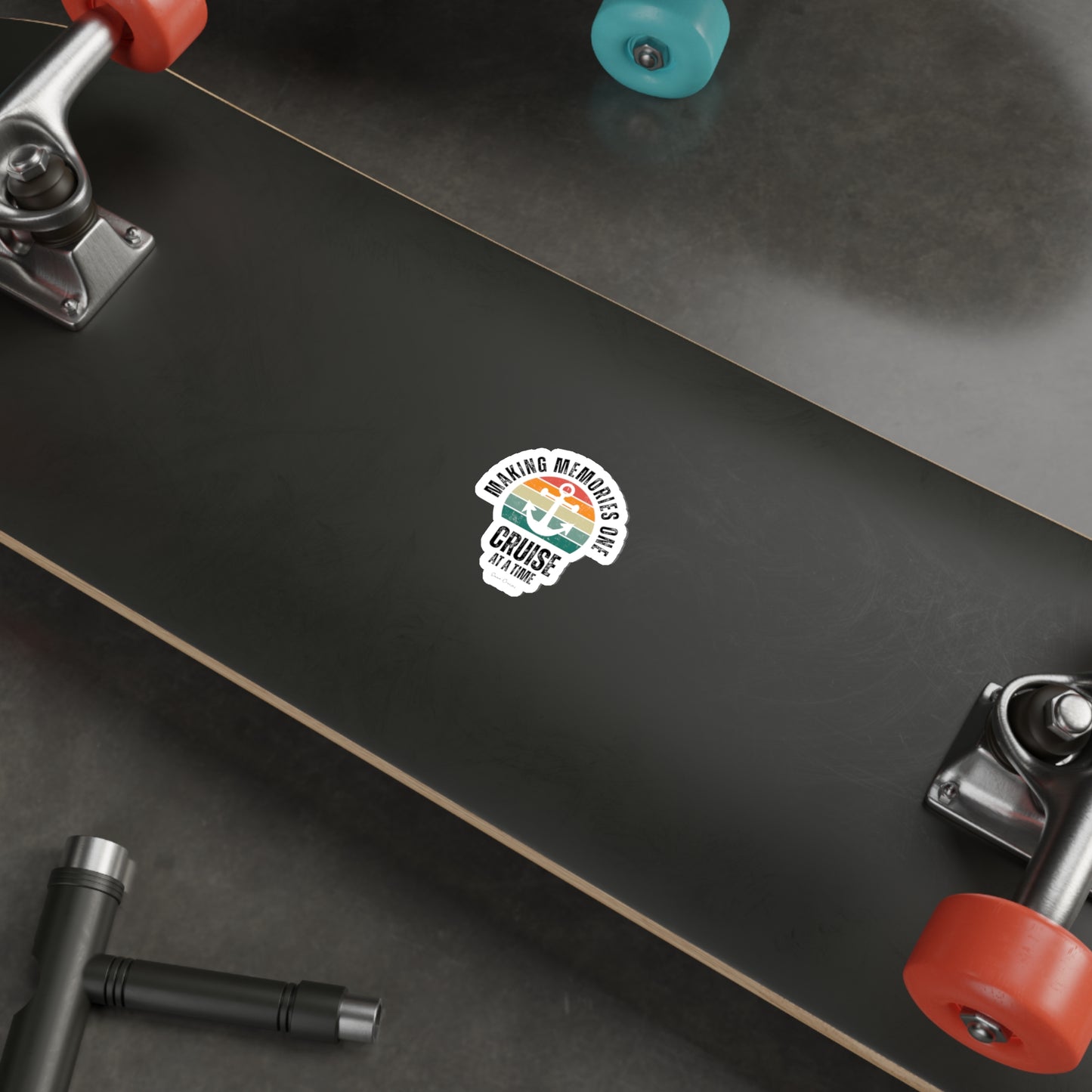Making Memories One Cruise at a Time - Die-Cut Sticker